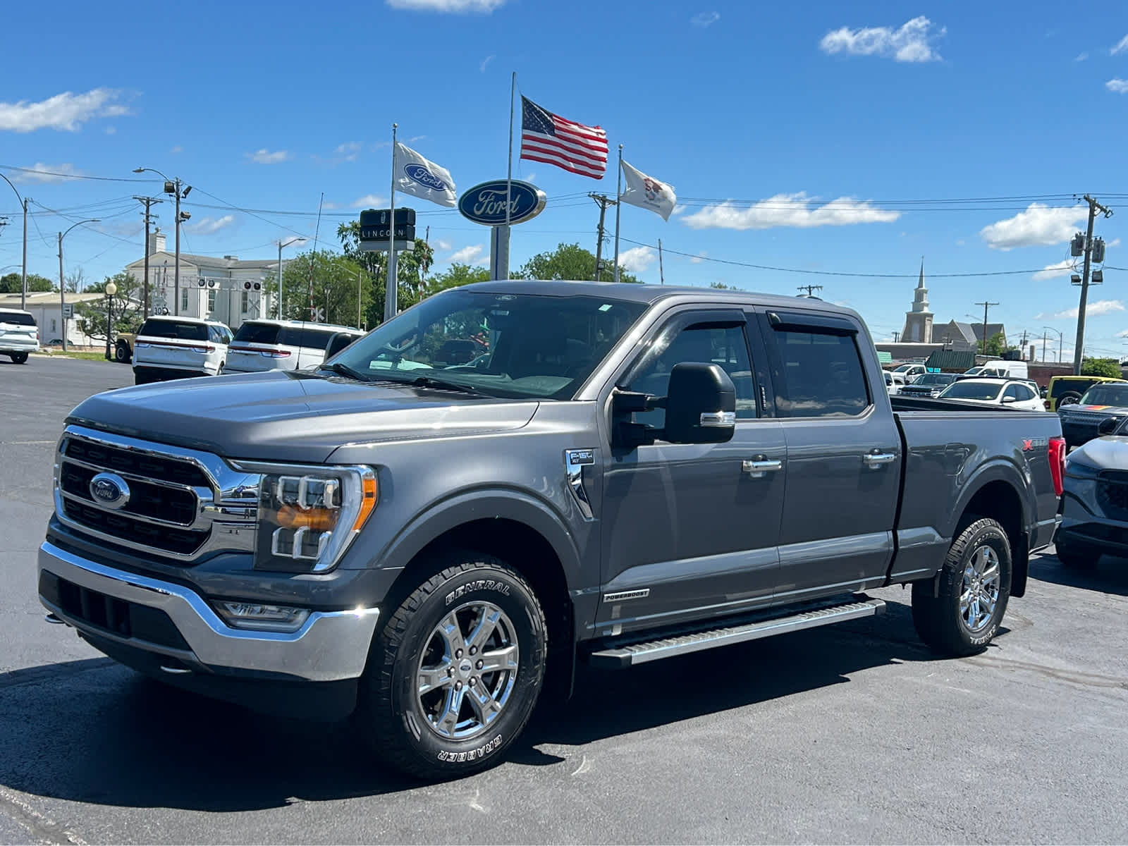 Used 2021 Ford F-150 XLT with VIN 1FTFW1EDXMFA93431 for sale in Mount Vernon, IL