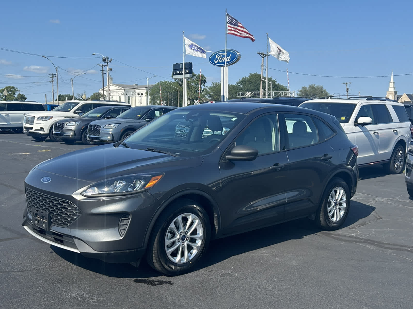 Used 2020 Ford Escape S with VIN 1FMCU0F6XLUB57671 for sale in Mount Vernon, IL