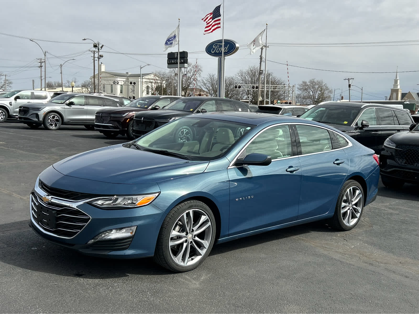 Used 2024 Chevrolet Malibu 2LT with VIN 1G1ZE5ST1RF176040 for sale in Mount Vernon, IL