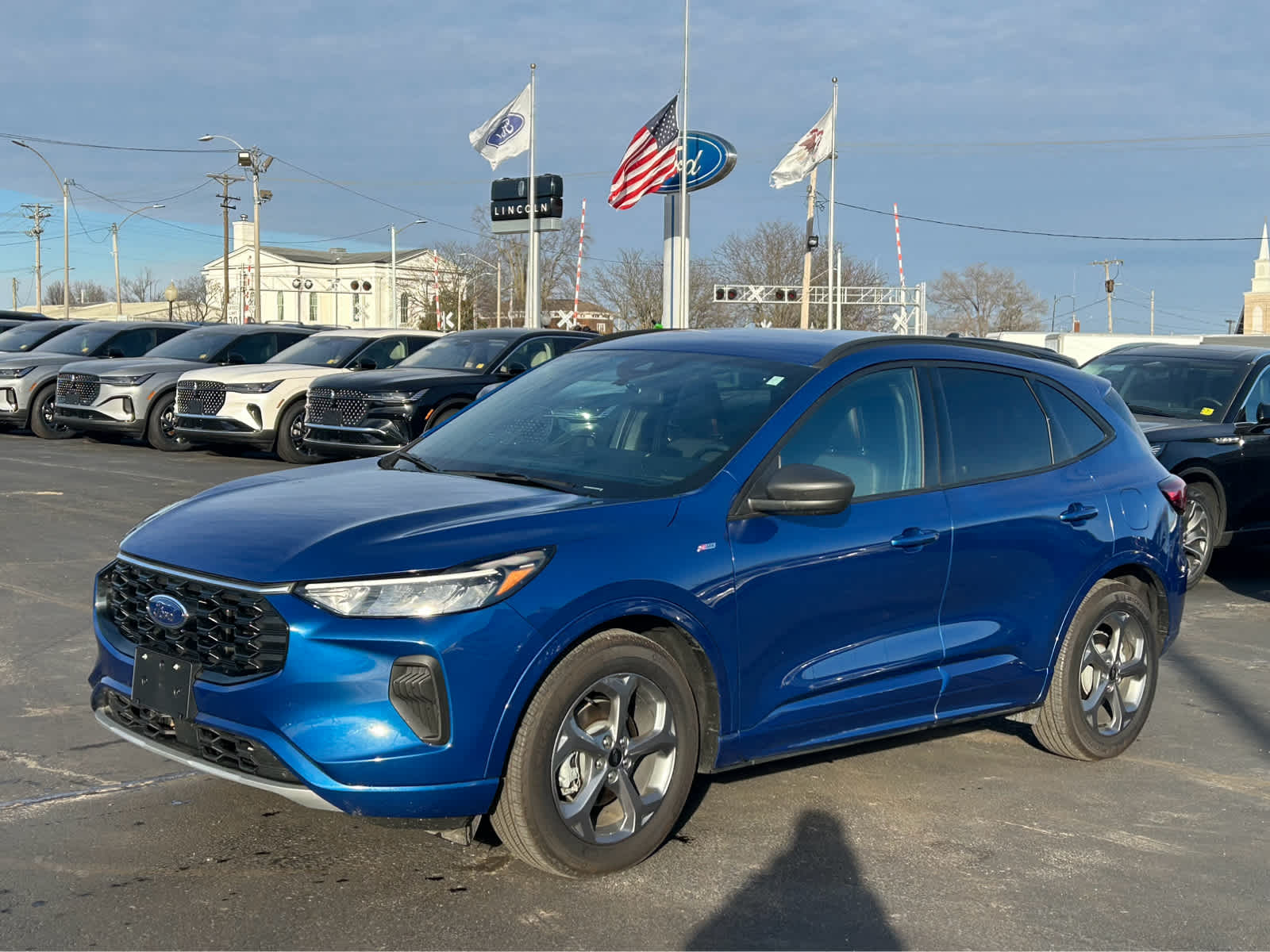 Used 2023 Ford Escape ST-Line with VIN 1FMCU0MN9PUA99861 for sale in Mount Vernon, IL