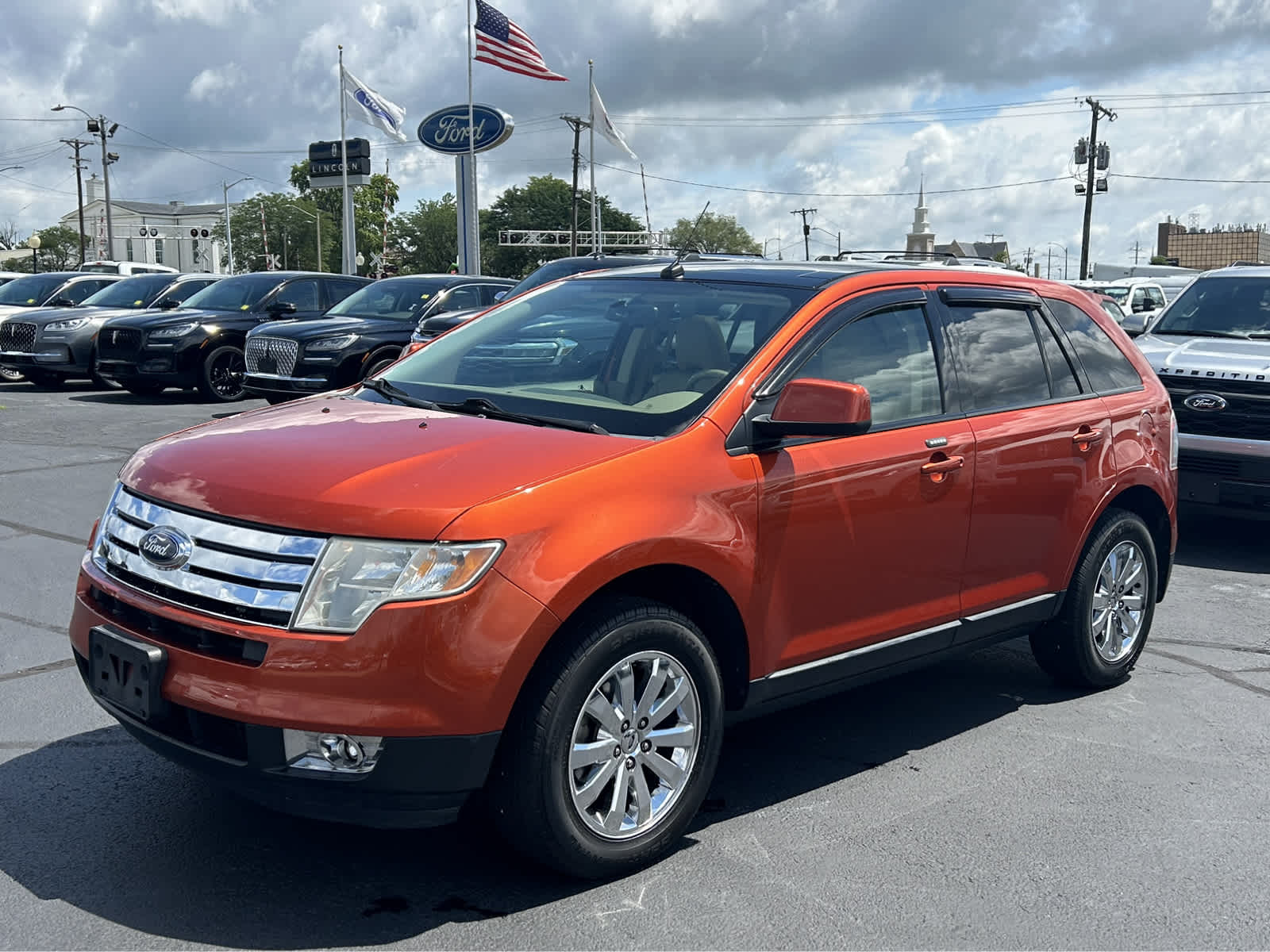 Used 2007 Ford Edge SEL Plus with VIN 2FMDK49C57BA89844 for sale in Mount Vernon, IL