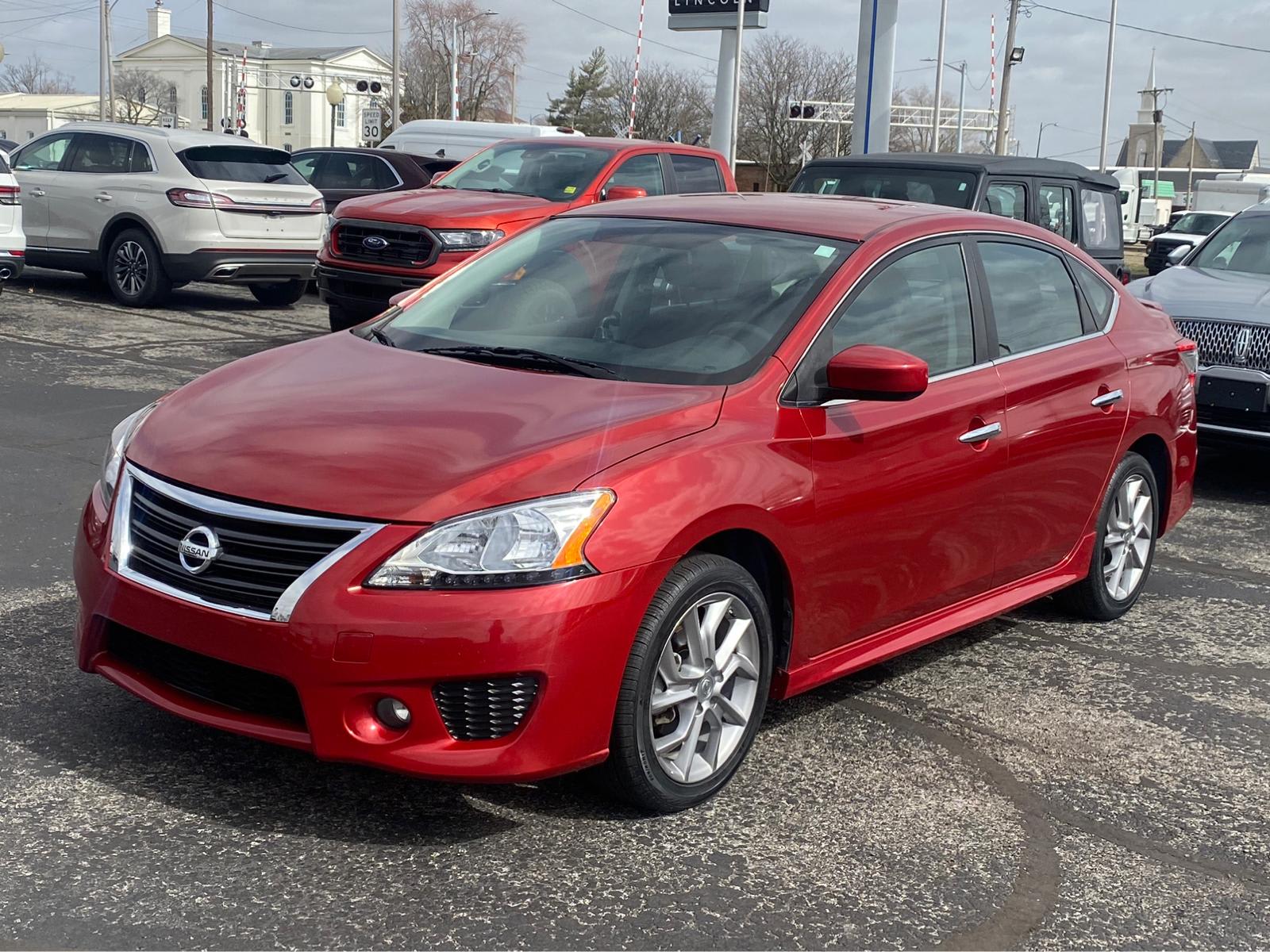 Used 2014 Nissan Sentra SR with VIN 3N1AB7AP0EY323872 for sale in Mount Vernon, IL