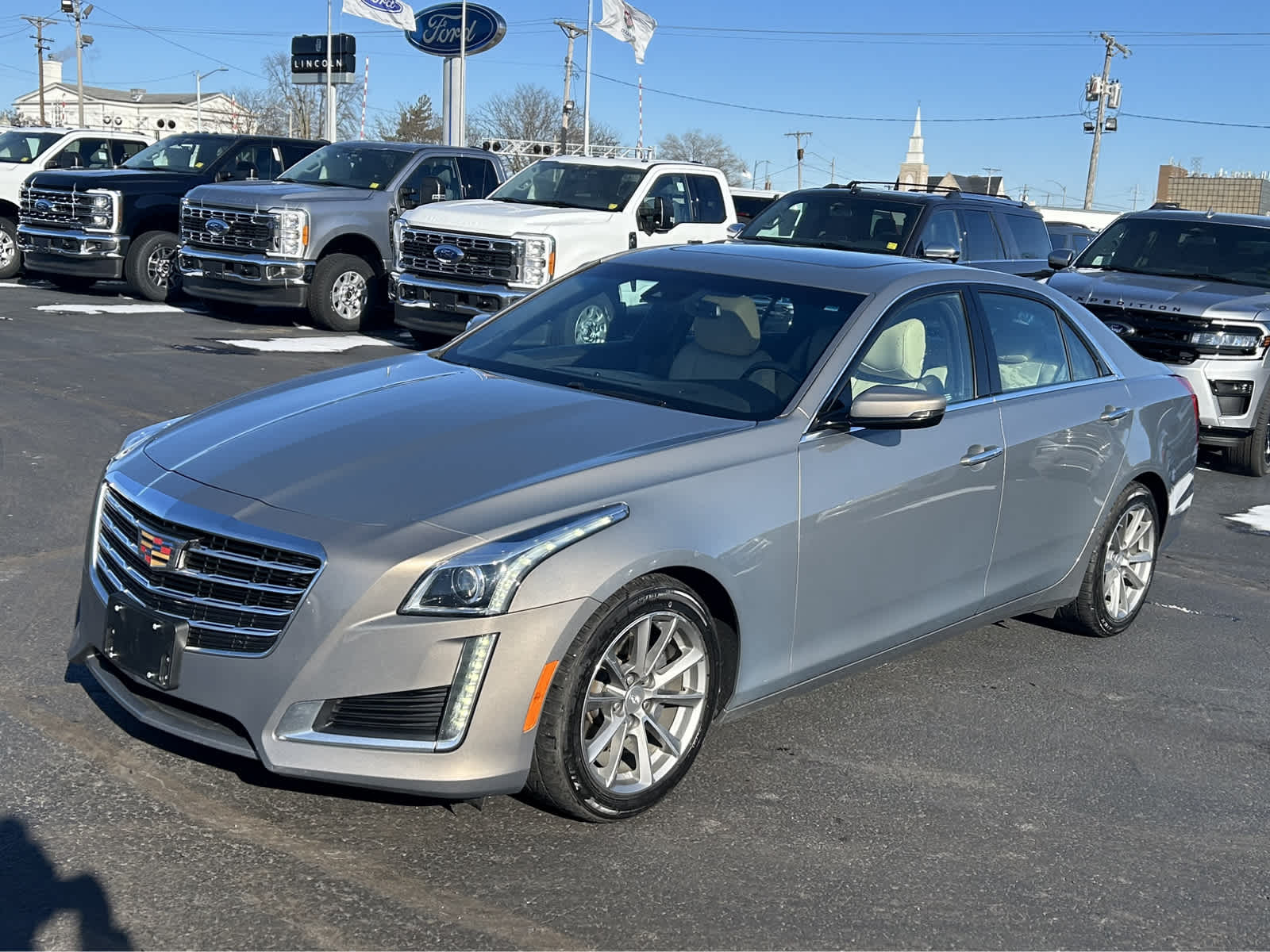 Used 2017 Cadillac CTS Sedan Luxury with VIN 1G6AR5SX0H0173629 for sale in Mount Vernon, IL