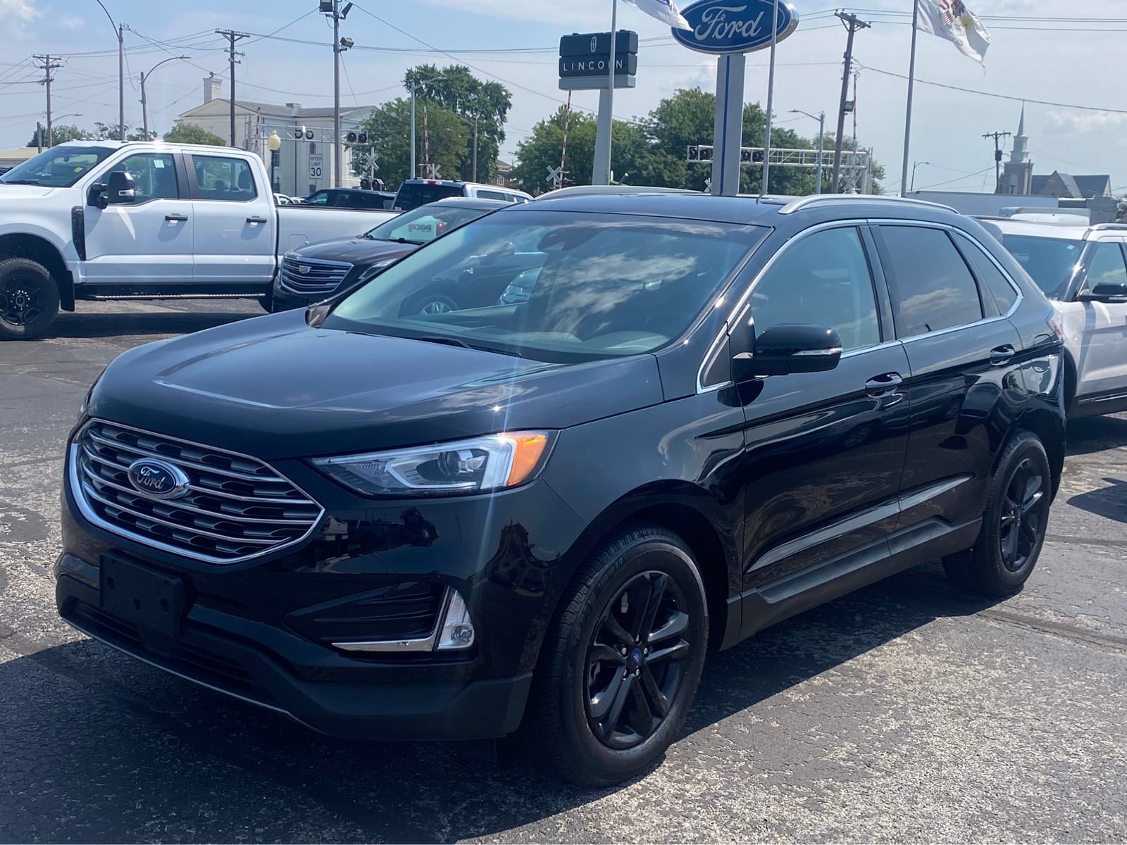 Used 2020 Ford Edge SEL with VIN 2FMPK4J98LBB34461 for sale in Mount Vernon, IL