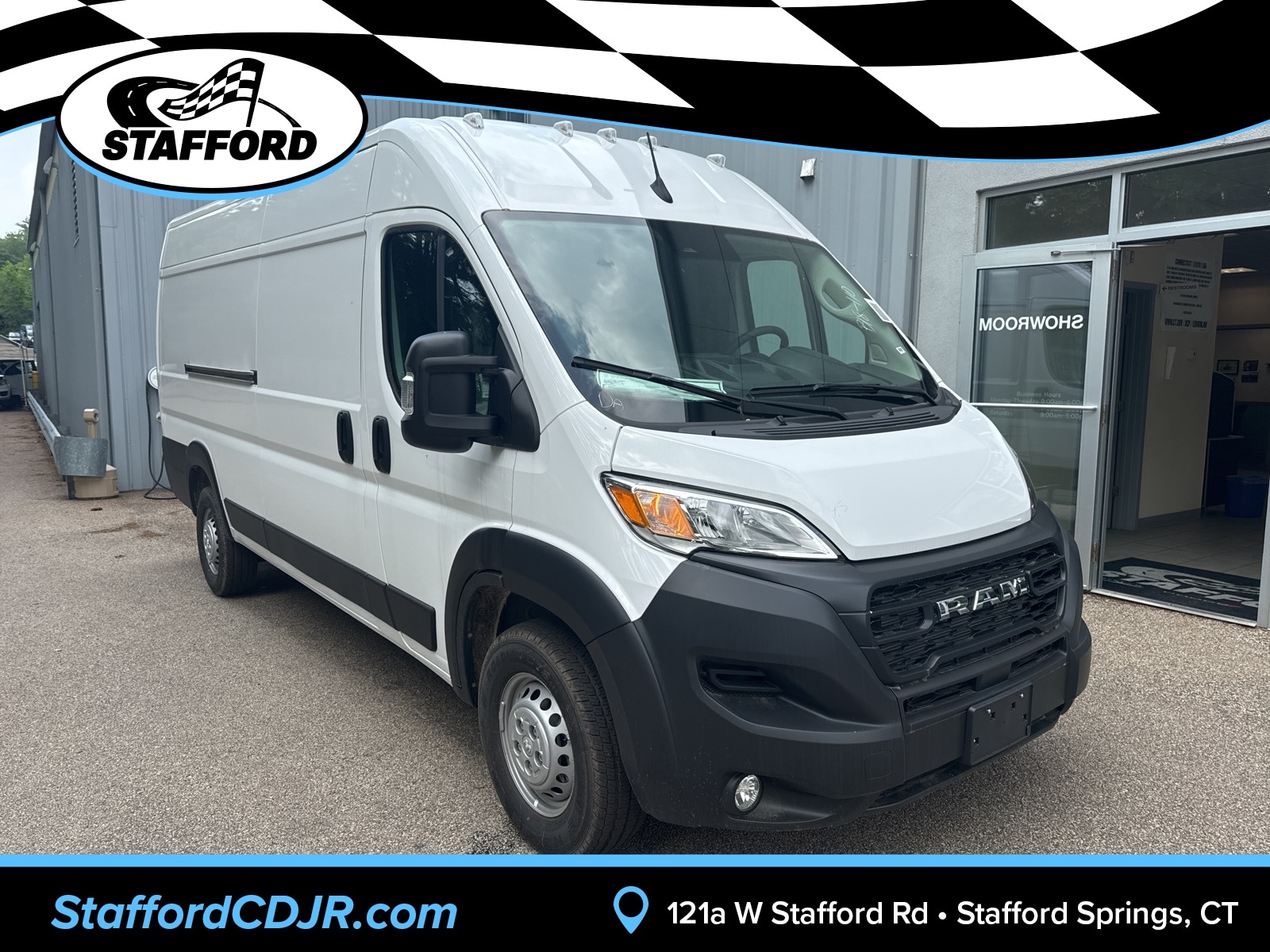 2025 Bright White Ram ProMaster PROMASTER 3500 TRADESMAN CARGO VAN HIGH ROOF 159' FWD Van