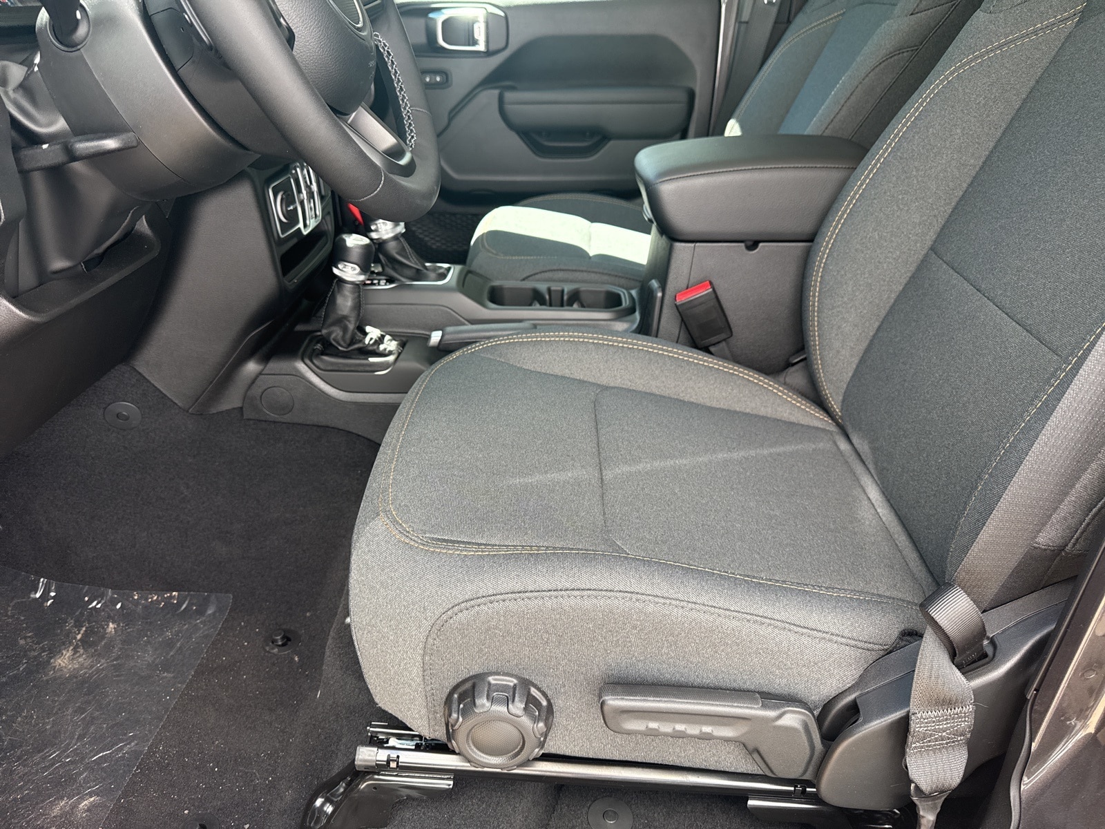 2025 Granite Crystal Jeep Wrangler 4-DOOR SPORT S 4X4 SUV