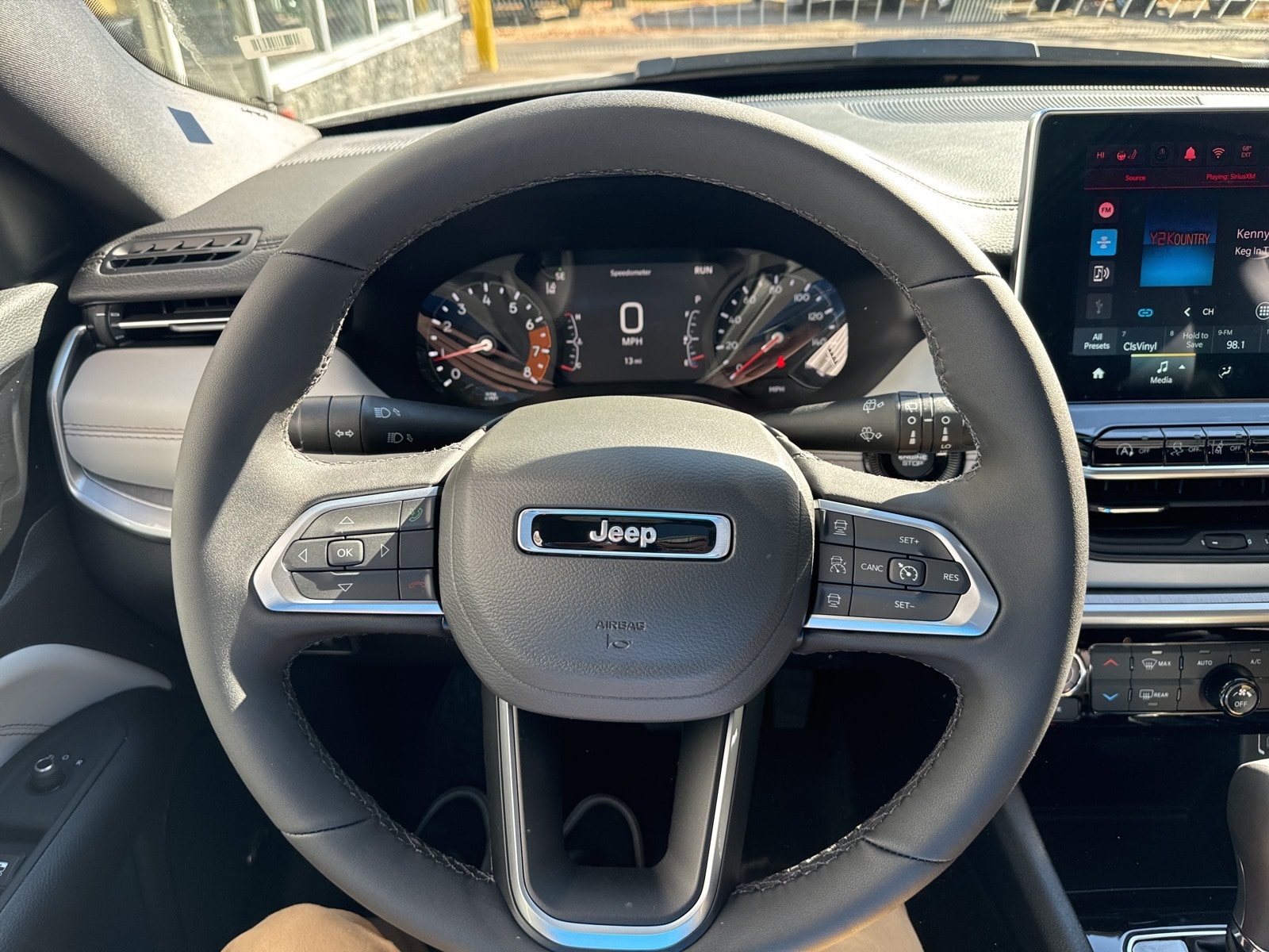 2025 Bright White Jeep Compass LIMITED 4X4 4X4 SUV