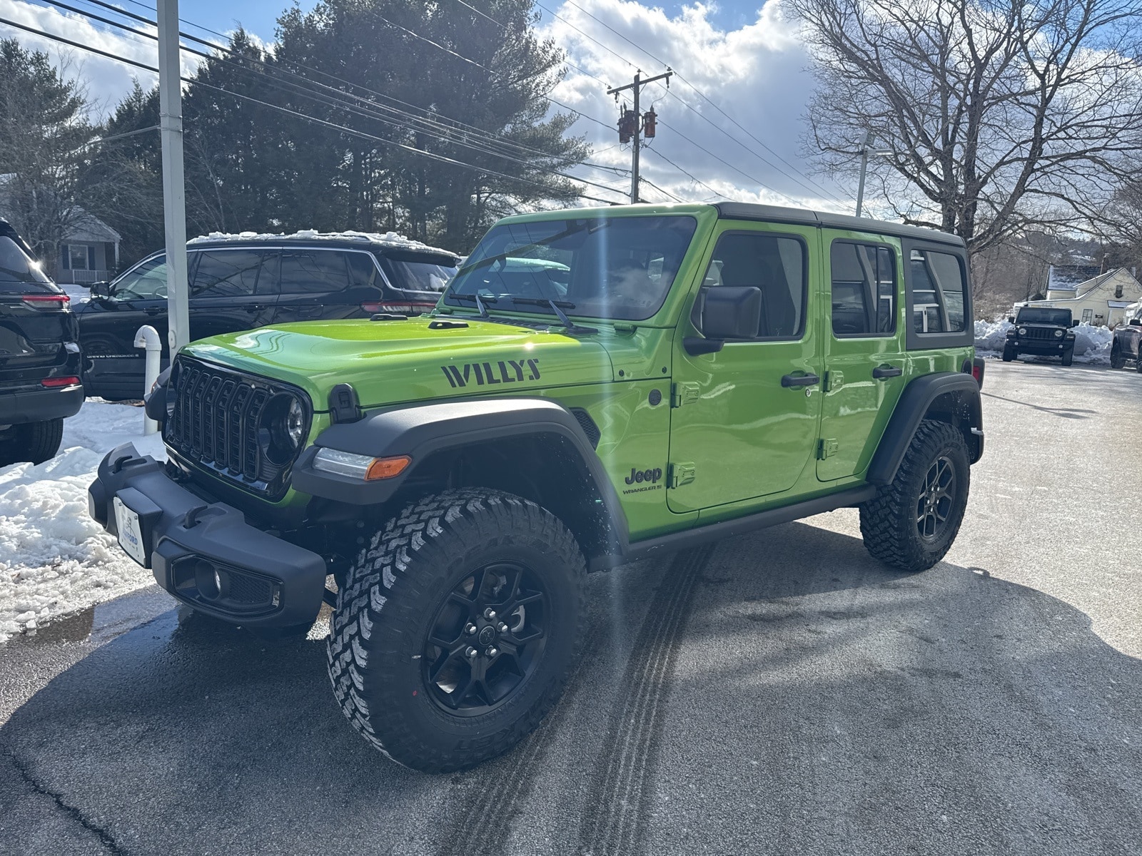 2025 Mojito Jeep Wrangler 4-DOOR WILLYS 4X4 SUV