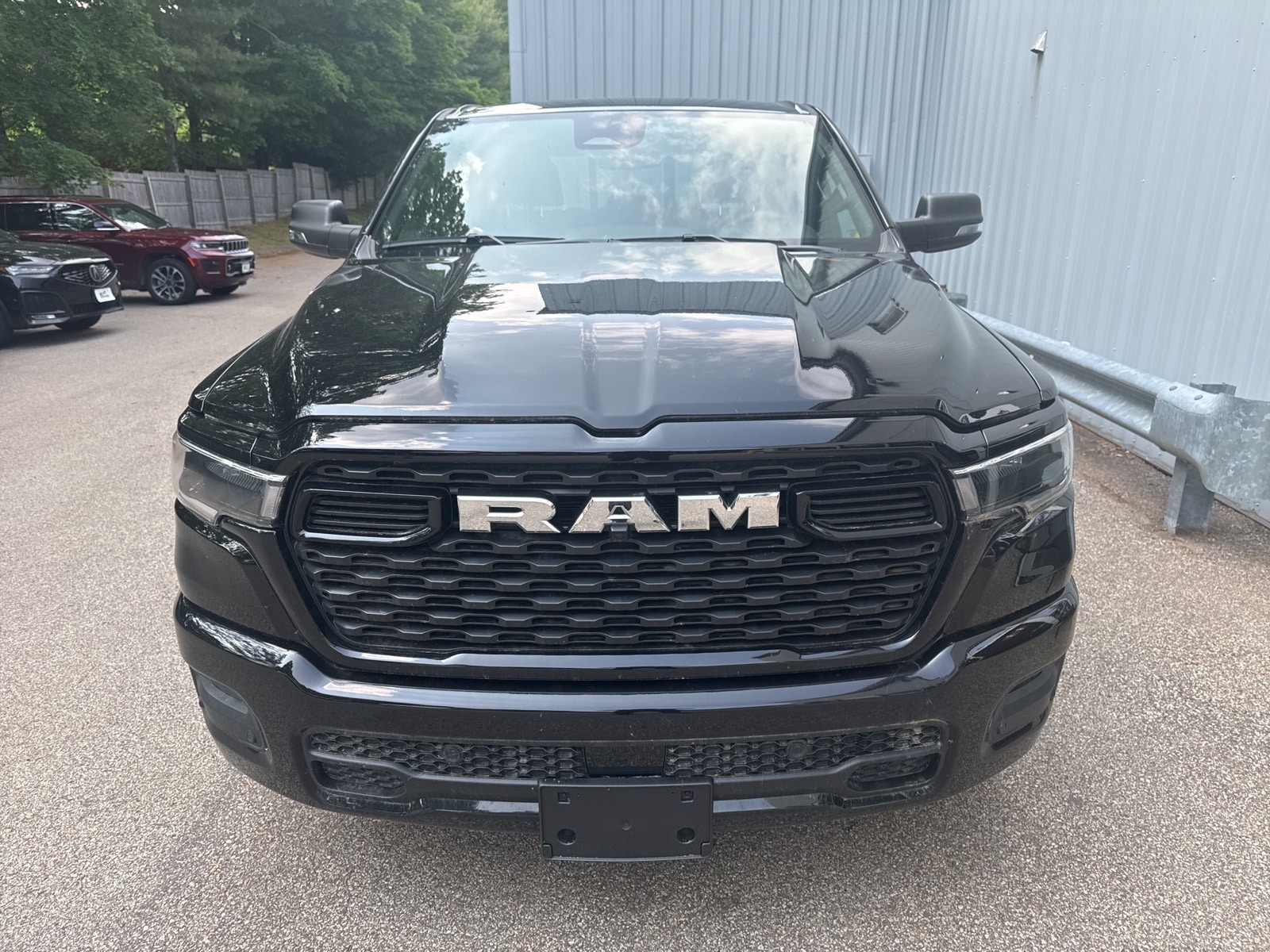 2025 Diamond Black Crystal Pearlcoat Ram 1500 BIG HORN QUAD CAB 4X4 6'4 BOX 4X4 Truck