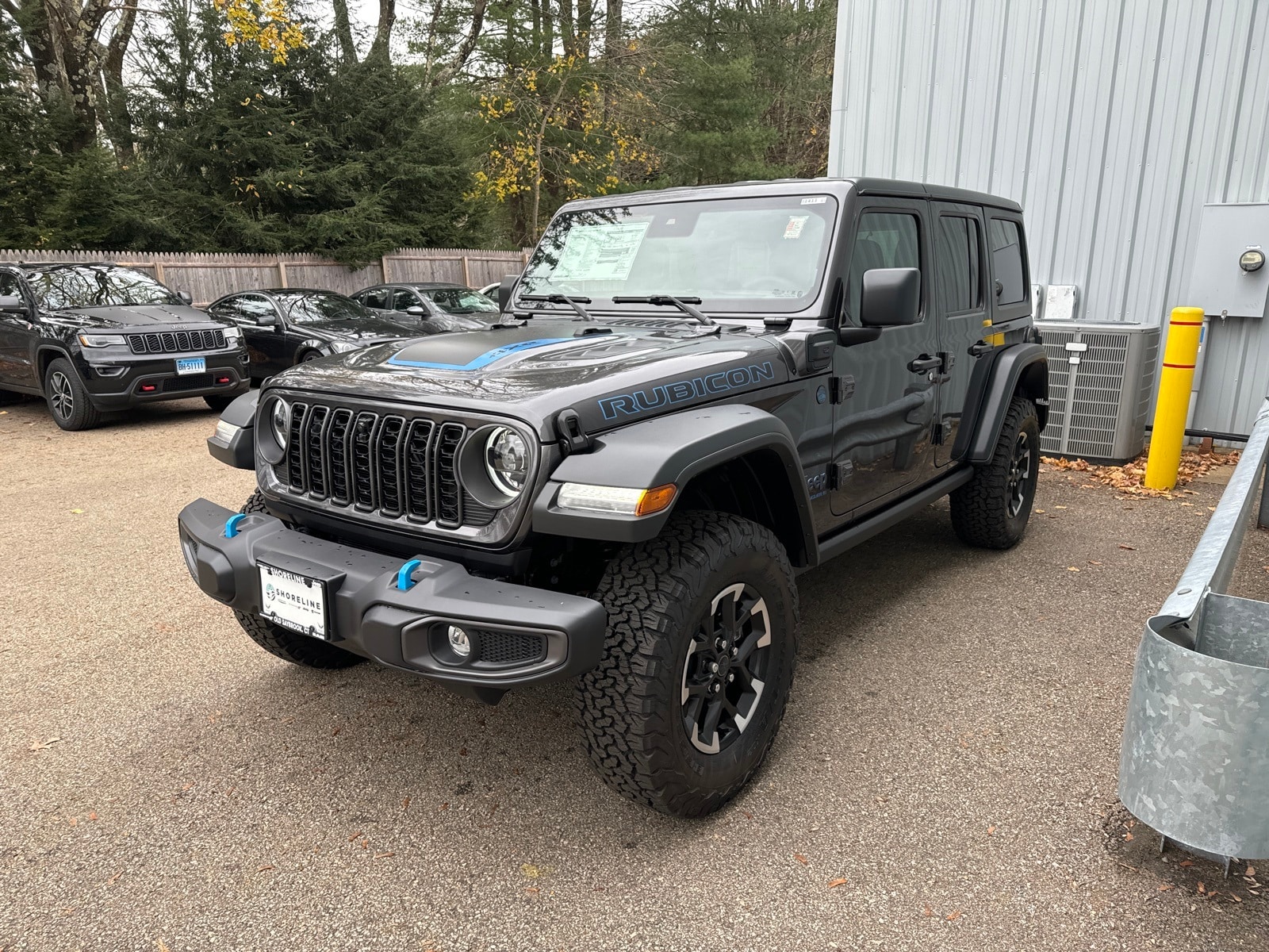 2024 Granite Crystal Jeep Wrangler 4xe 4-DOOR RUBICON 4X4 SUV
