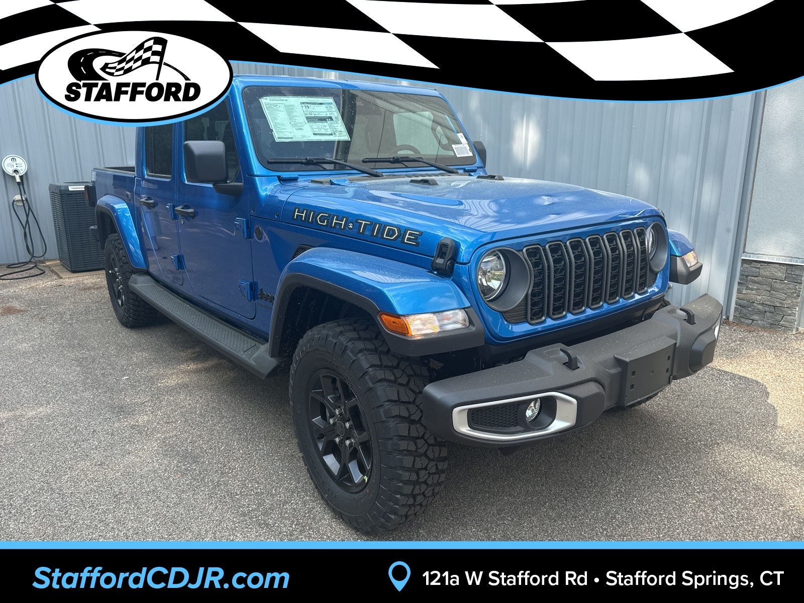2025 Hydro Blue Pearlcoat Jeep Gladiator HIGH TIDE 4X4 Truck