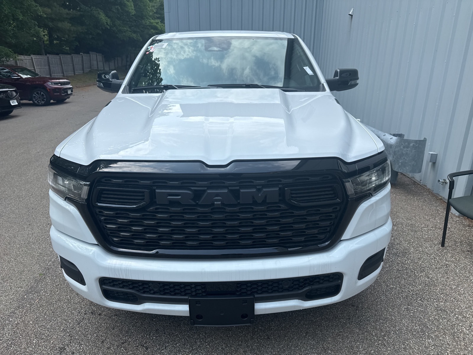 2025 Bright White Ram 1500 BIG HORN CREW CAB 4X4 5'7 BOX 4X4 Truck