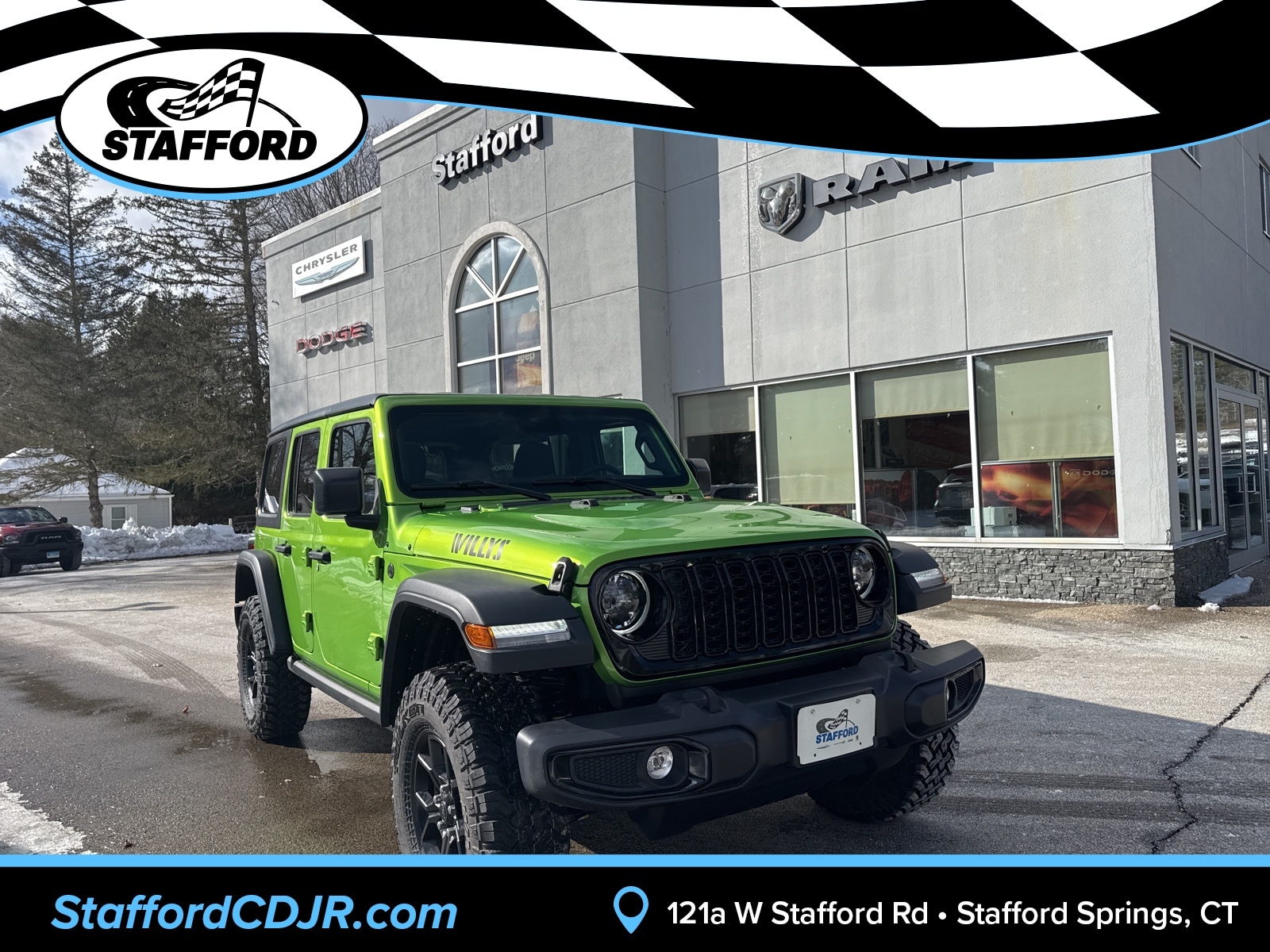 2025 Mojito Jeep Wrangler 4-DOOR WILLYS SUV
