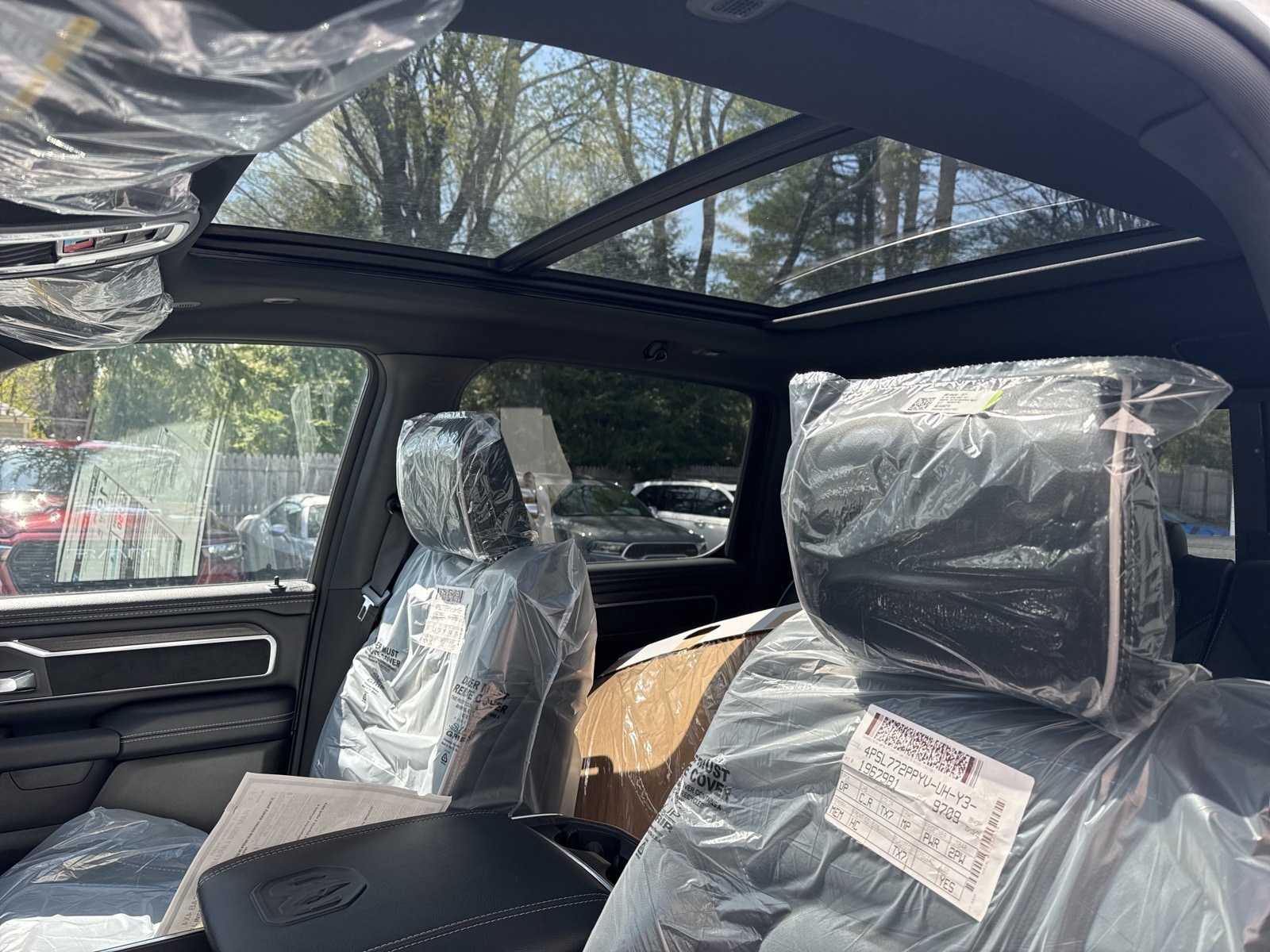 2025 Bright White Ram 1500 LARAMIE CREW CAB 4X4 5'7 BOX 4X4 Truck