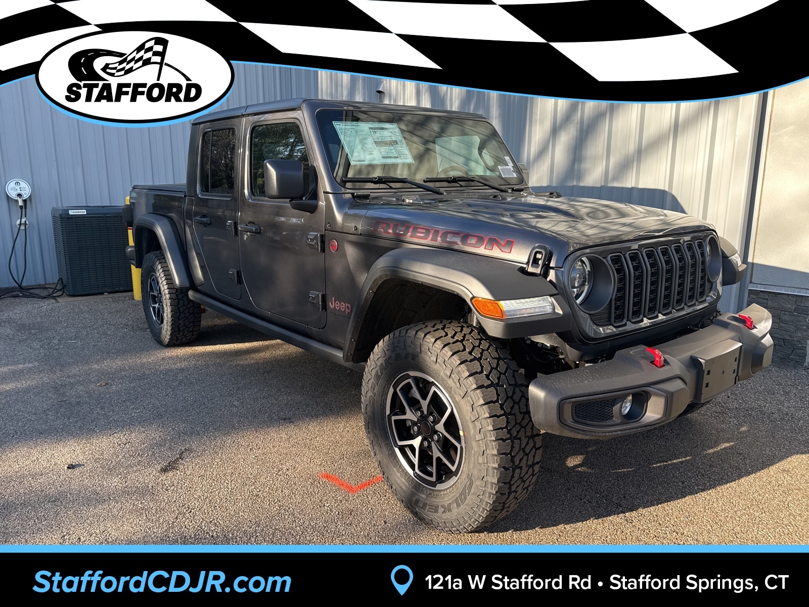 2025 Granite Crystal Jeep Gladiator RUBICON 4X4 Truck