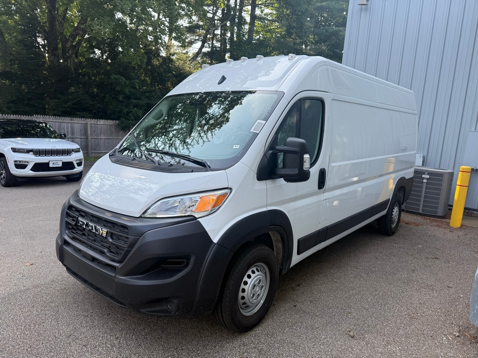 2025 Bright White Ram ProMaster Cargo Van PROMASTER 2500 TRADESMAN CARGO VAN HIGH ROOF 159' FWD Van