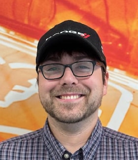 Staff member Sam Maxwell from eaa0ab7f5d0c