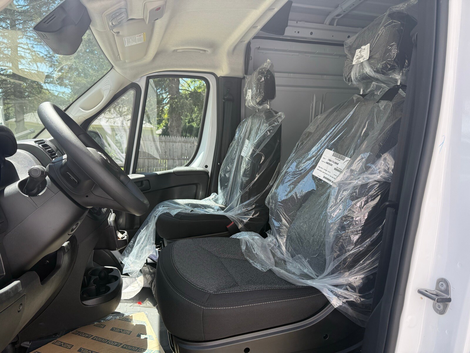 2025 Bright White Ram ProMaster Cargo Van PROMASTER 2500 TRADESMAN CARGO VAN HIGH ROOF 159' FWD Van