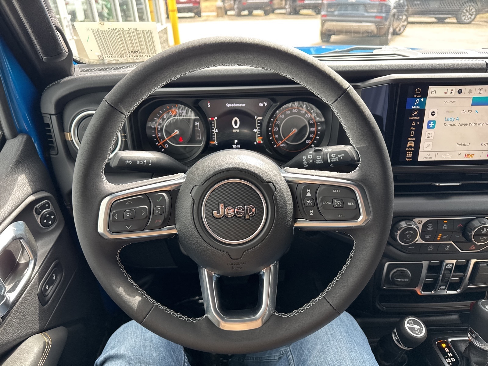 2025 Hydro Blue Pearlcoat Jeep Wrangler 4-DOOR SAHARA 4X4 SUV