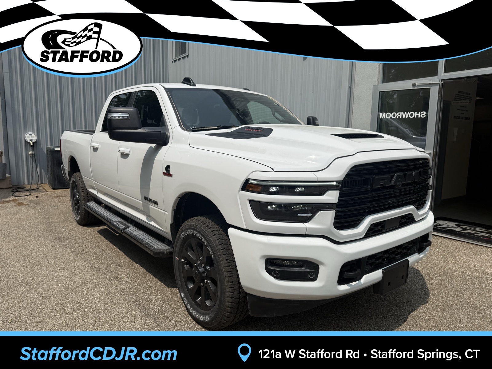 2025 Bright White Ram 2500 LARAMIE CREW CAB 4X4 6'4 BOX Truck