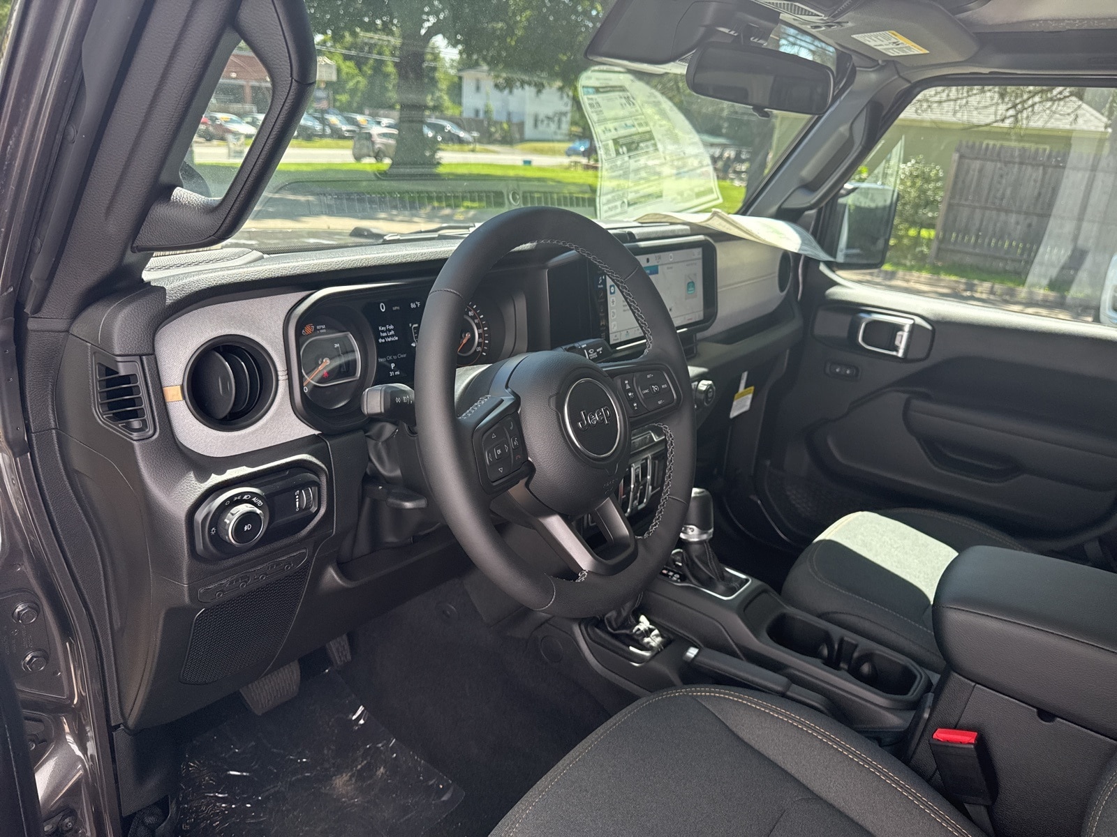 2025 Granite Crystal Jeep Wrangler 4-DOOR SPORT S 4X4 SUV