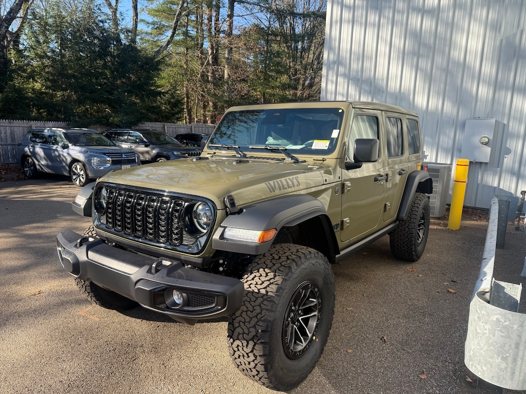 New 2026 Jeep Wrangler 4-DOOR WILLYS Sport Utility