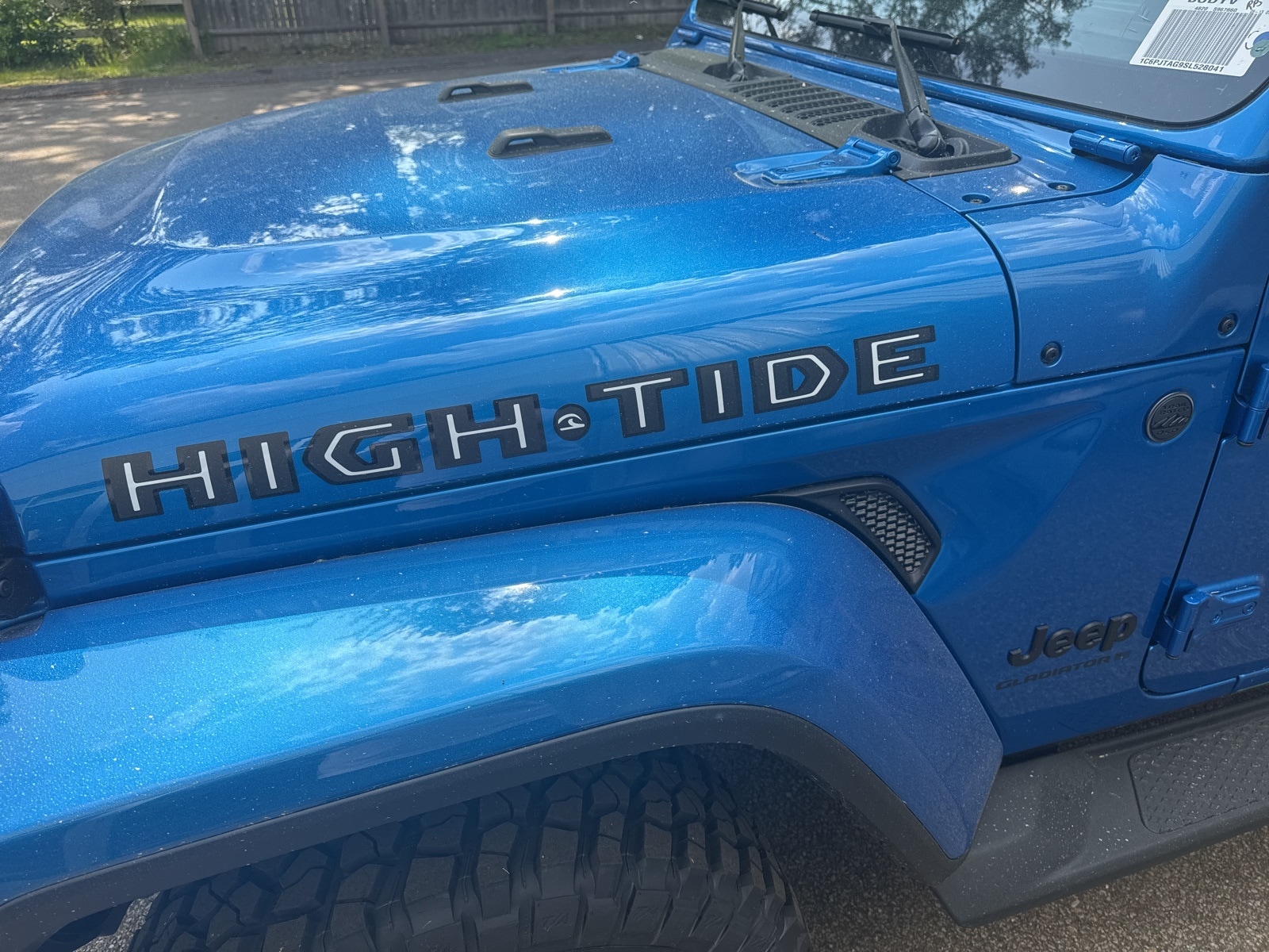 2025 Hydro Blue Pearlcoat Jeep Gladiator HIGH TIDE 4X4 4X4 Truck