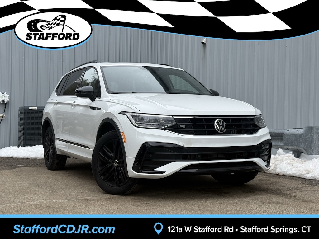 Used 2022 Volkswagen Tiguan 2.0T SE R-Line Black SUV
