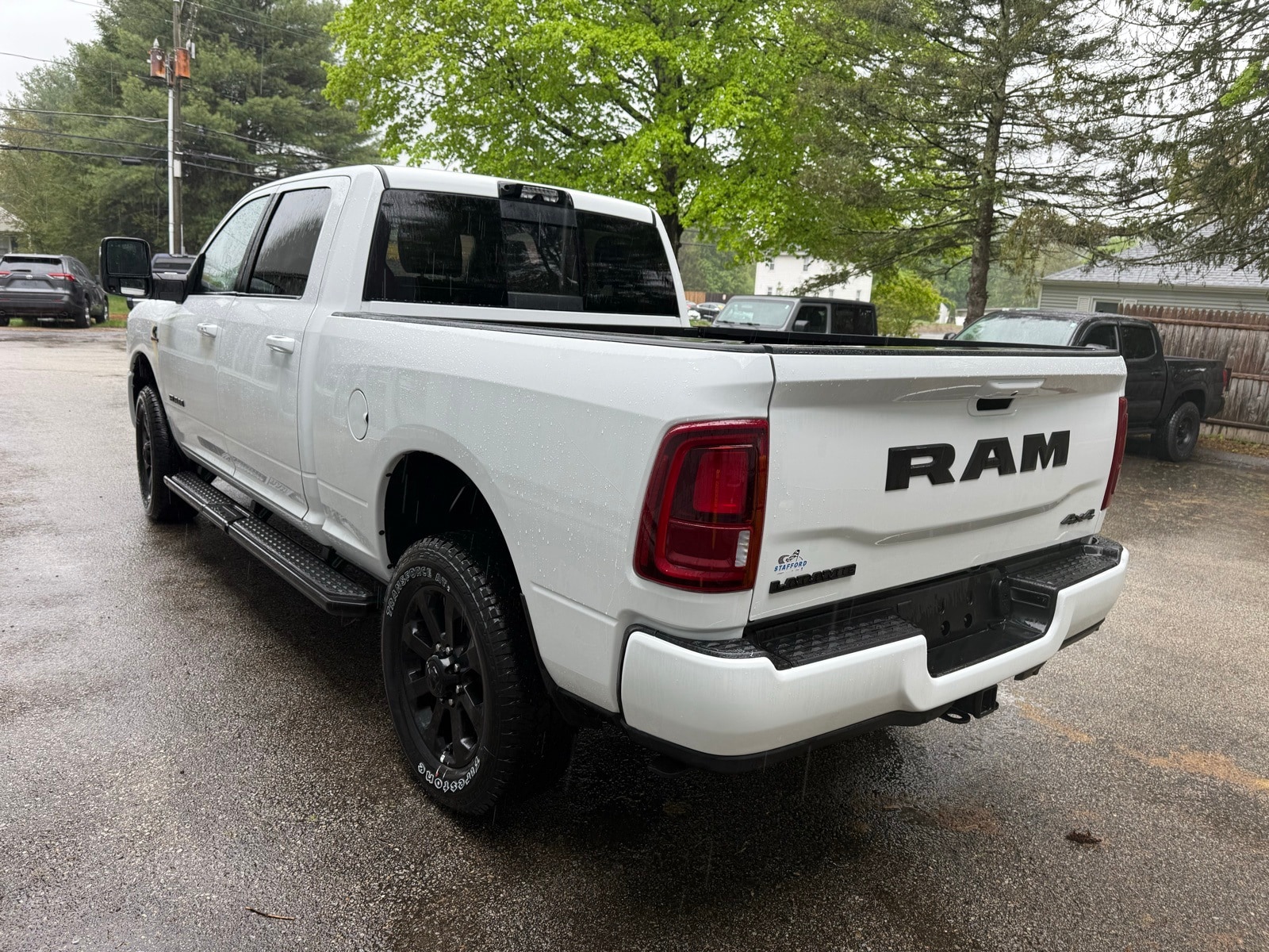 2025 Bright White Ram 3500 LARAMIE CREW CAB 4X4 6'4 BOX 4X4 Truck