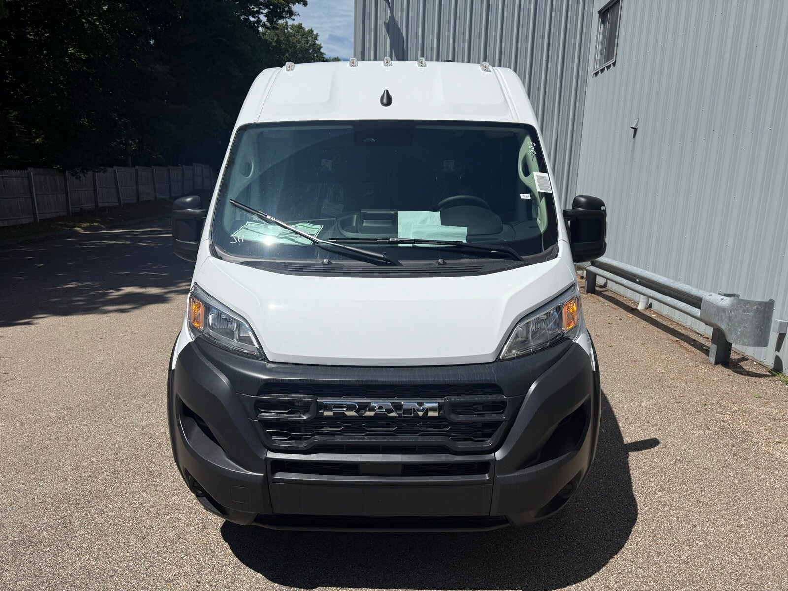 2025 Bright White Ram ProMaster Cargo Van PROMASTER 2500 TRADESMAN CARGO VAN HIGH ROOF 159' FWD Van