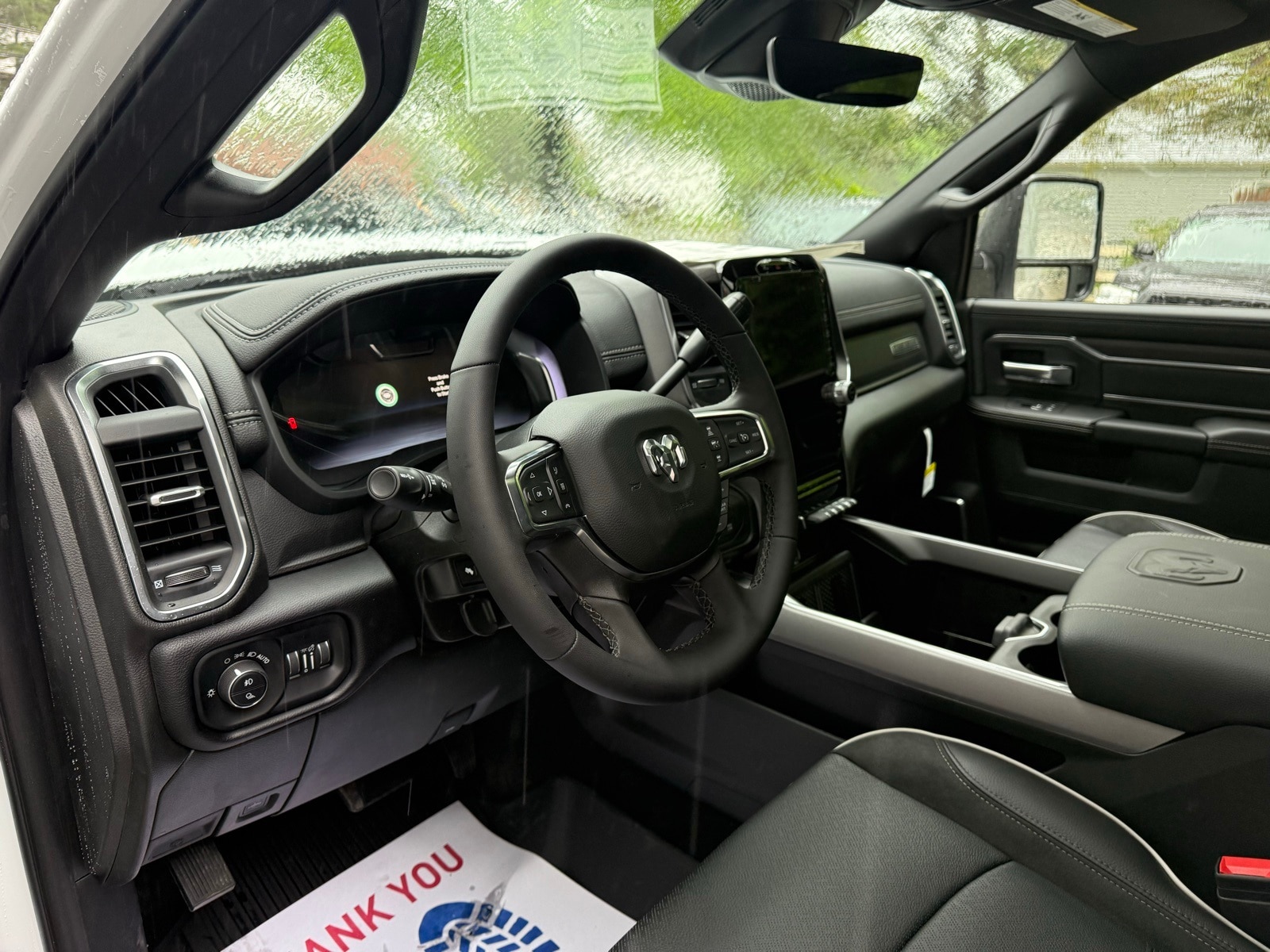 2025 Bright White Ram 3500 LARAMIE CREW CAB 4X4 6'4 BOX 4X4 Truck