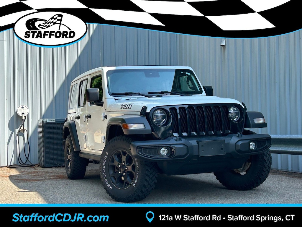 Used 2021 Jeep Wrangler Unlimited Willys SUV