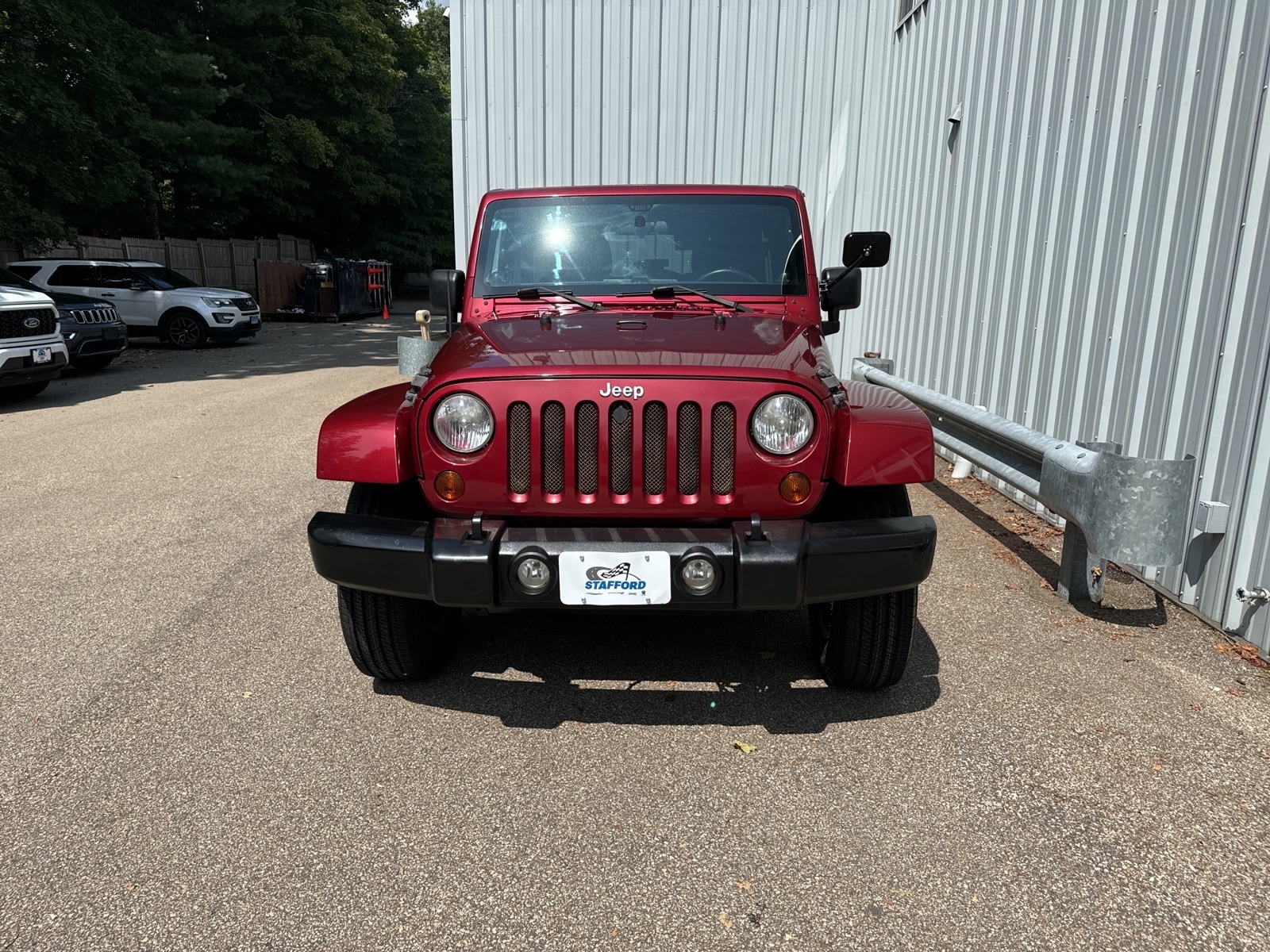 Used 2012 Jeep Wrangler Unlimited Sahara with VIN 1C4BJWEG3CL236045 for sale in Stafford, CT