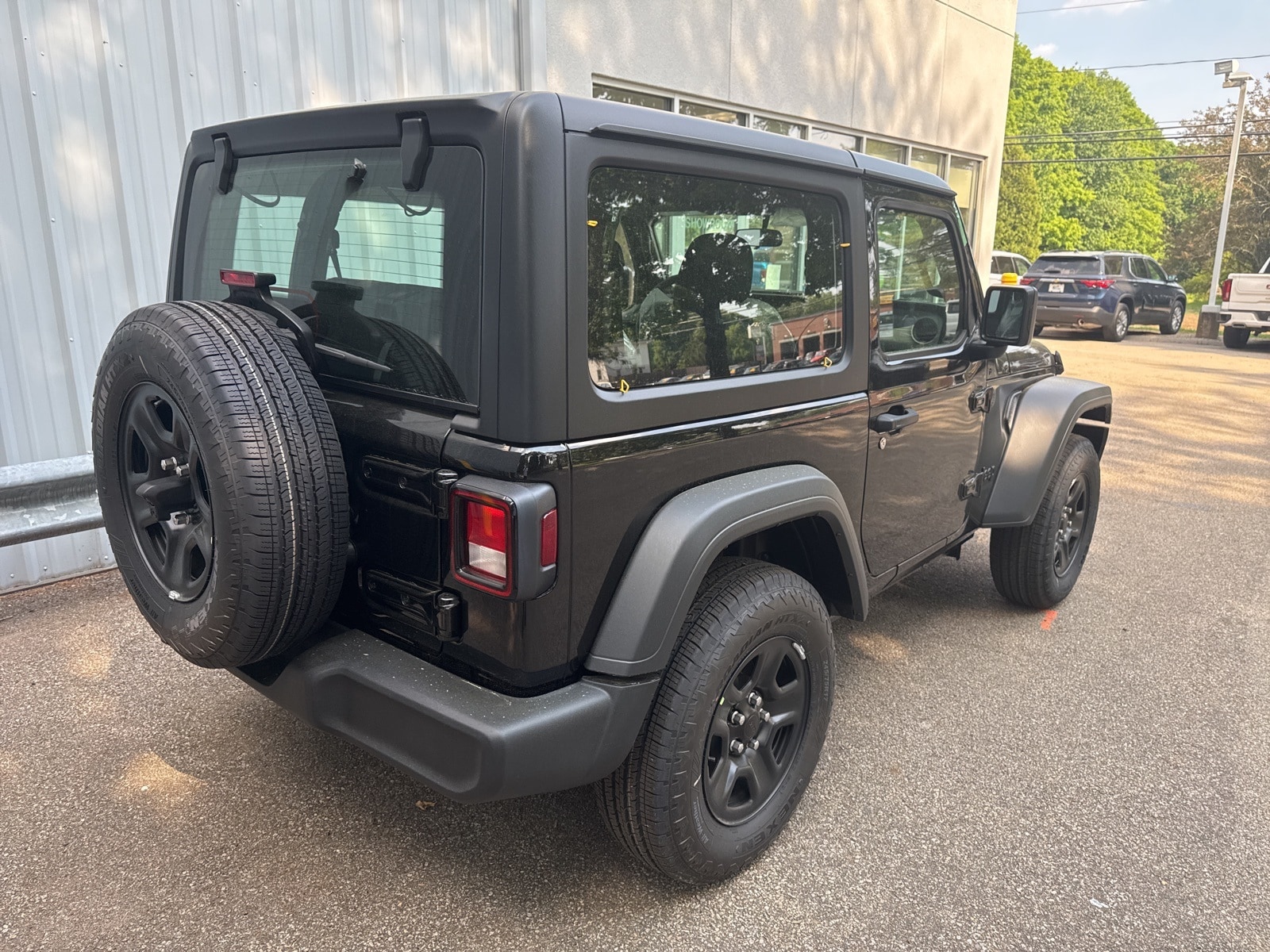 2025 Black Jeep Wrangler 2-DOOR SPORT 4X4 SUV