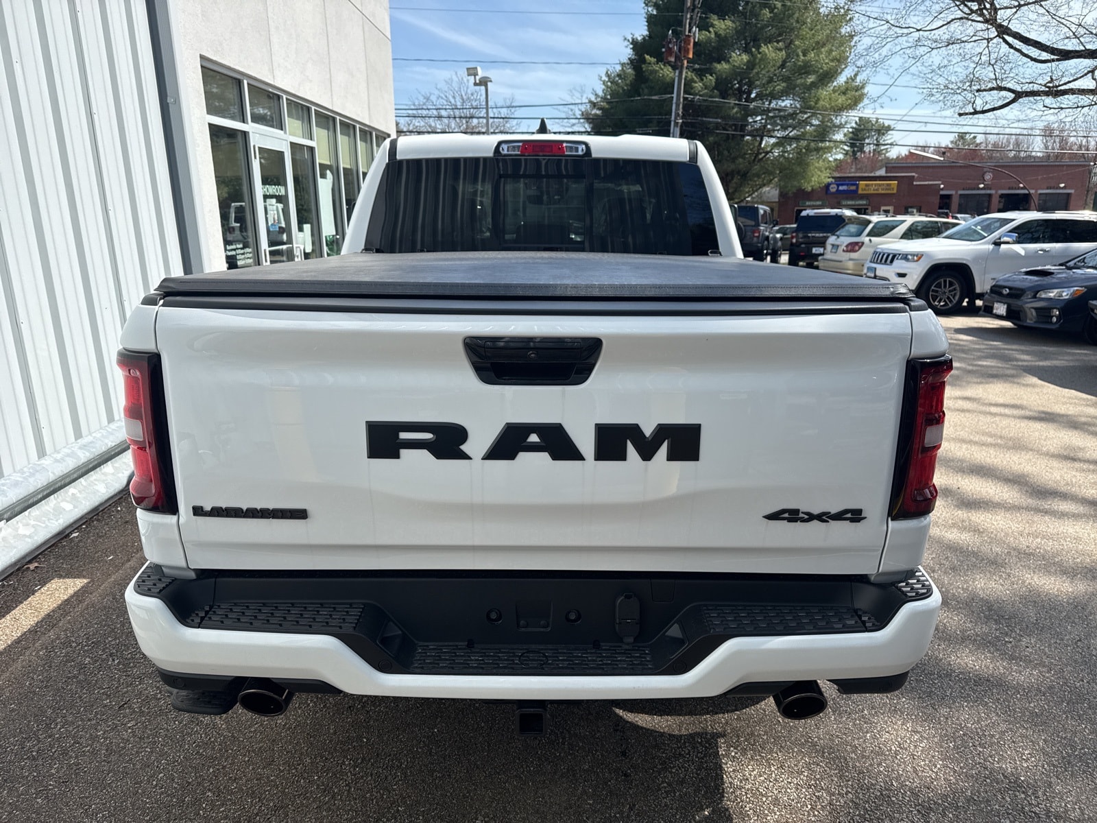 2025 Bright White Ram 1500 LARAMIE CREW CAB 4X4 5'7 BOX 4X4 Truck