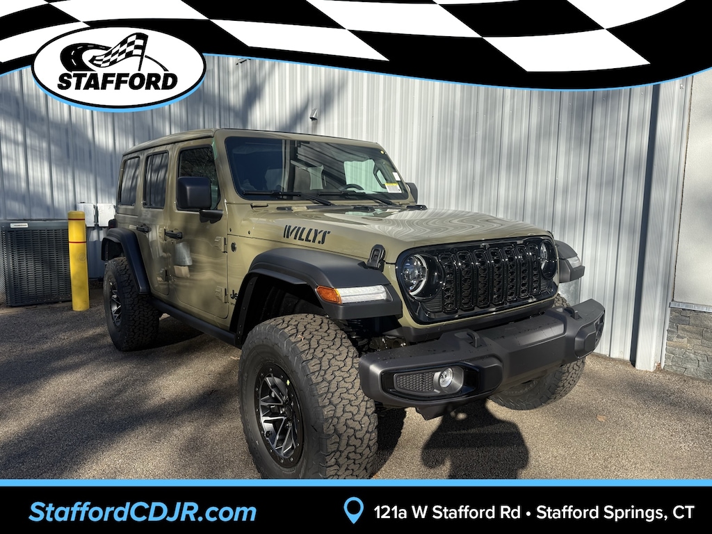 New 2026 Jeep Wrangler 4-DOOR WILLYS Sport Utility