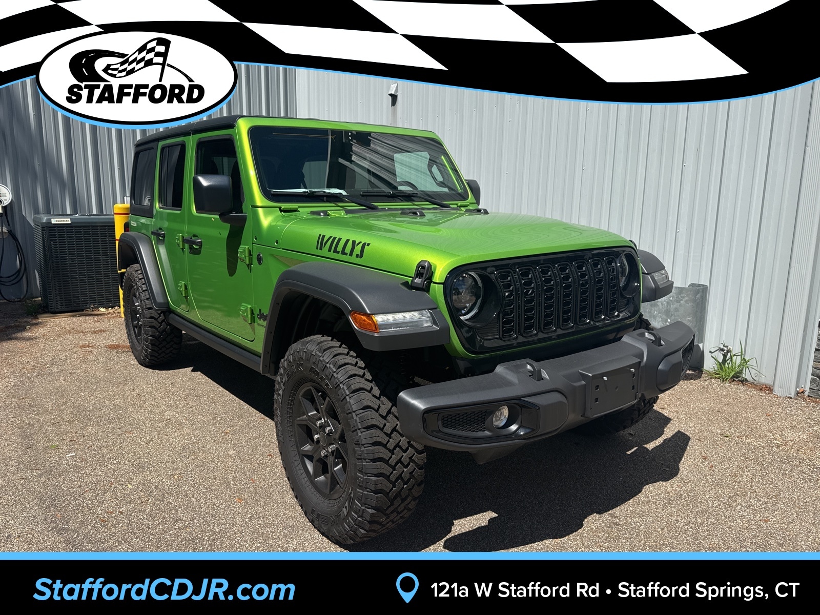 2025 Mojito Jeep Wrangler 4-DOOR WILLYS SUV