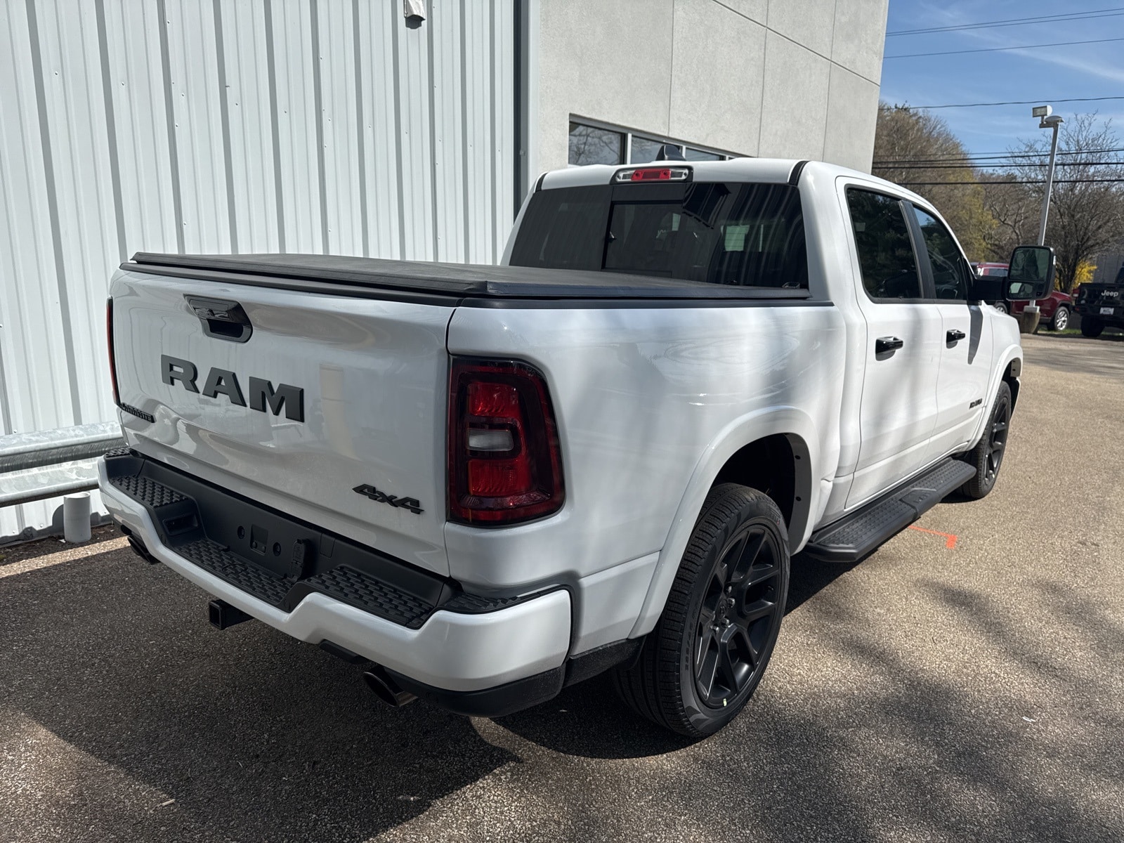 2025 Bright White Ram 1500 LARAMIE CREW CAB 4X4 5'7 BOX 4X4 Truck