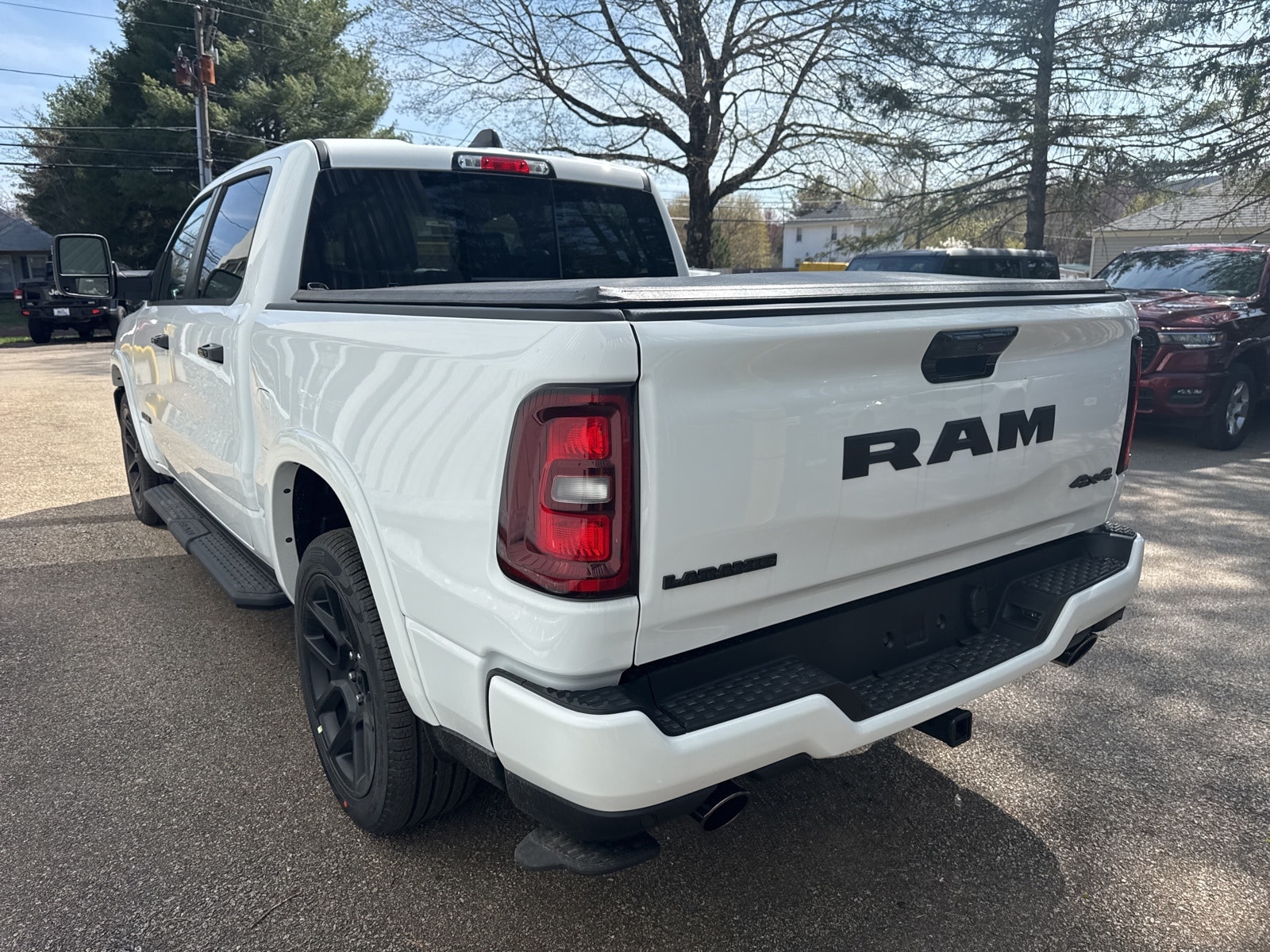 2025 Bright White Ram 1500 LARAMIE CREW CAB 4X4 5'7 BOX 4X4 Truck
