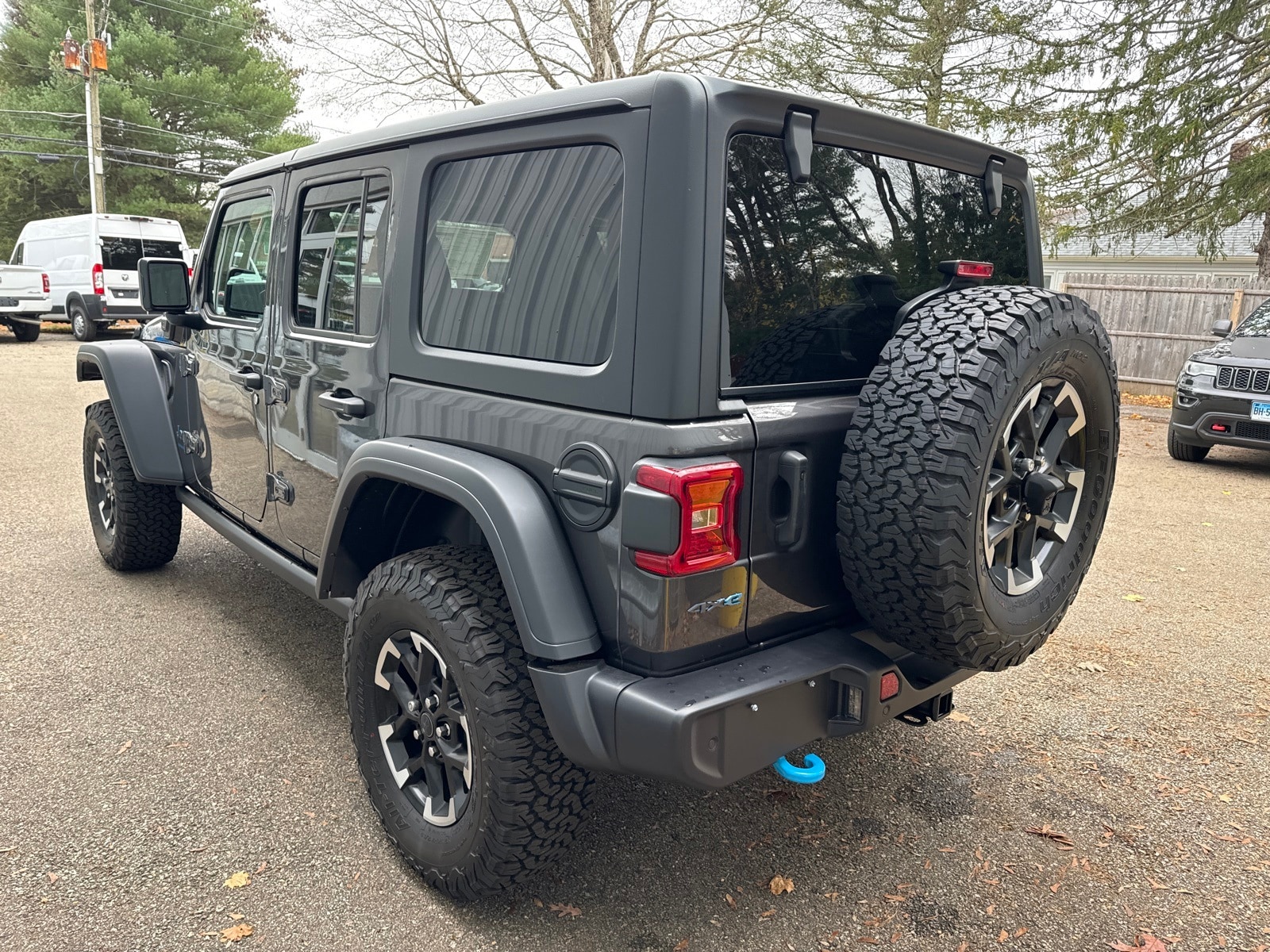 2024 Granite Crystal Jeep Wrangler 4xe 4-DOOR RUBICON 4X4 SUV