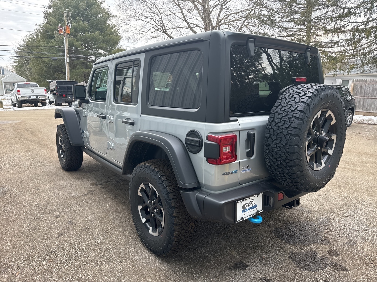 2024 Silver Zynith Jeep Wrangler 4xe 4-DOOR RUBICON 4X4 SUV