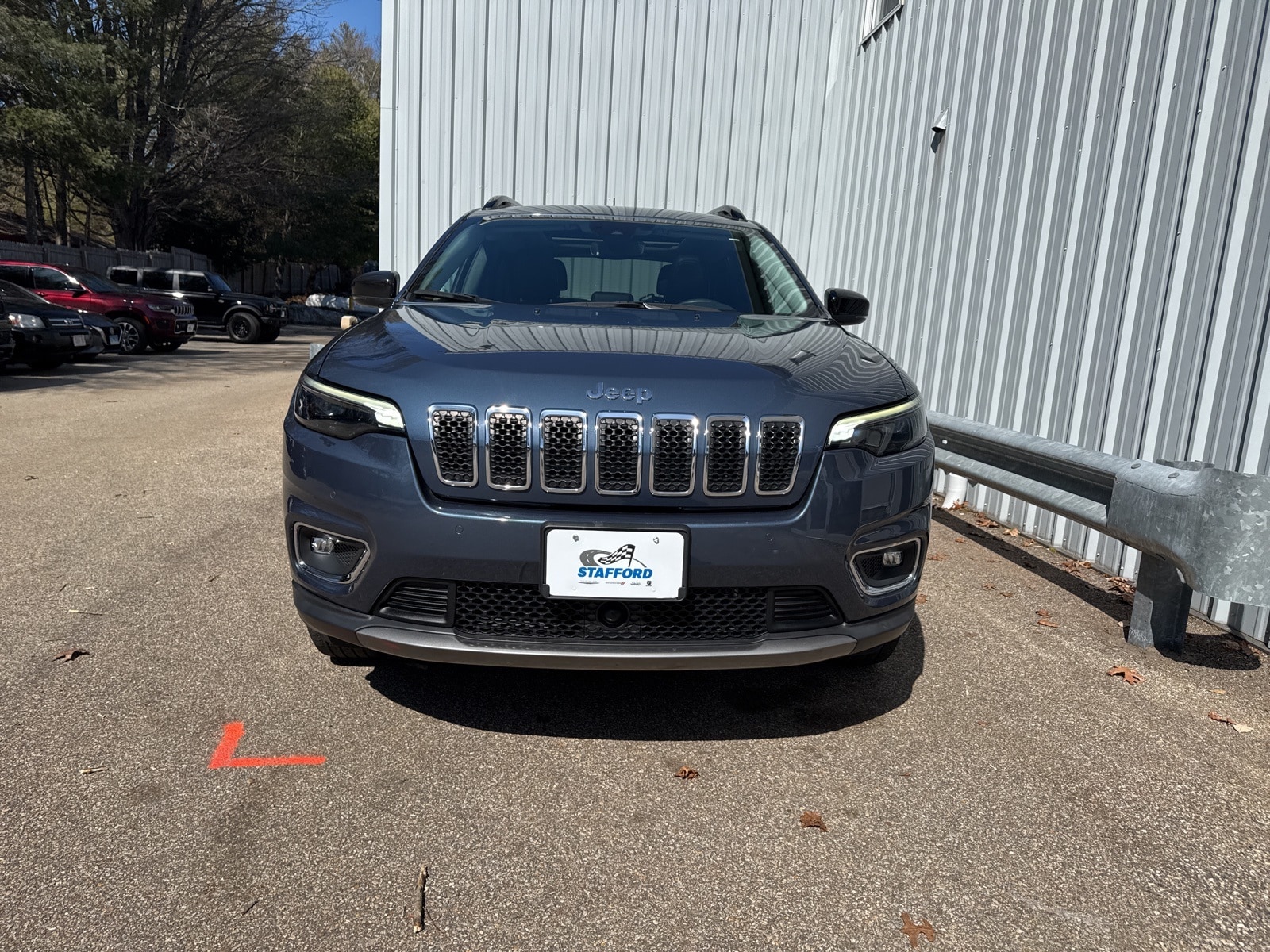 Used 2022 Jeep Cherokee Limited with VIN 1C4PJMDX2ND504933 for sale in Stafford, CT
