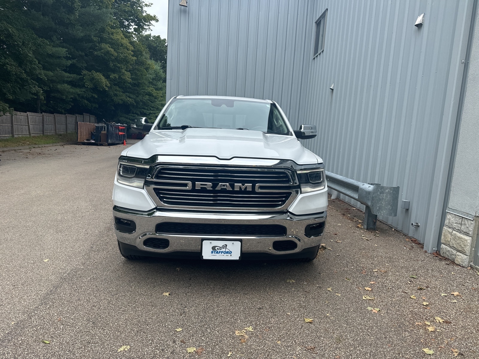 Used 2022 RAM Ram 1500 Pickup Laramie with VIN 1C6SRFJT9NN174595 for sale in Stafford, CT