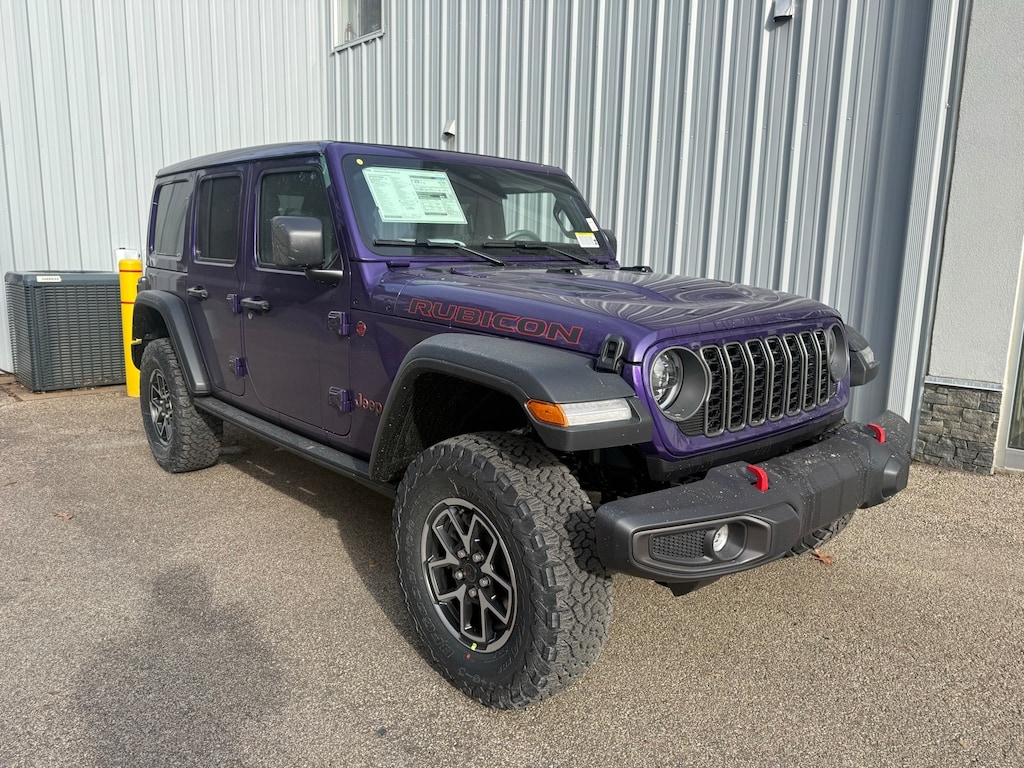 New 2026 Jeep Wrangler 4-DOOR RUBICON Sport Utility