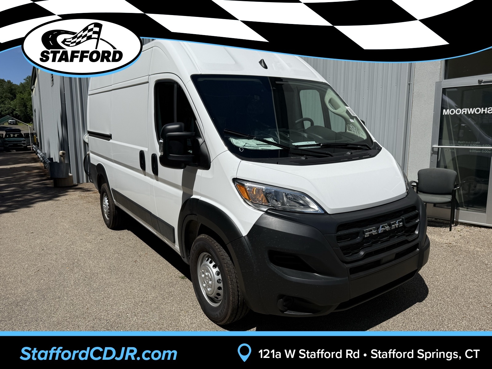 2025 Bright White Ram ProMaster Cargo Van PROMASTER 1500 TRADESMAN CARGO VAN HIGH ROOF 136' FWD Van