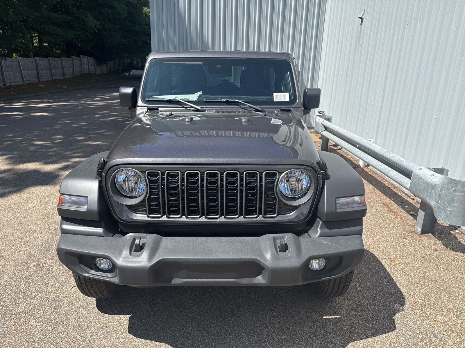 2025 Granite Crystal Jeep Wrangler 4-DOOR SPORT S 4X4 SUV