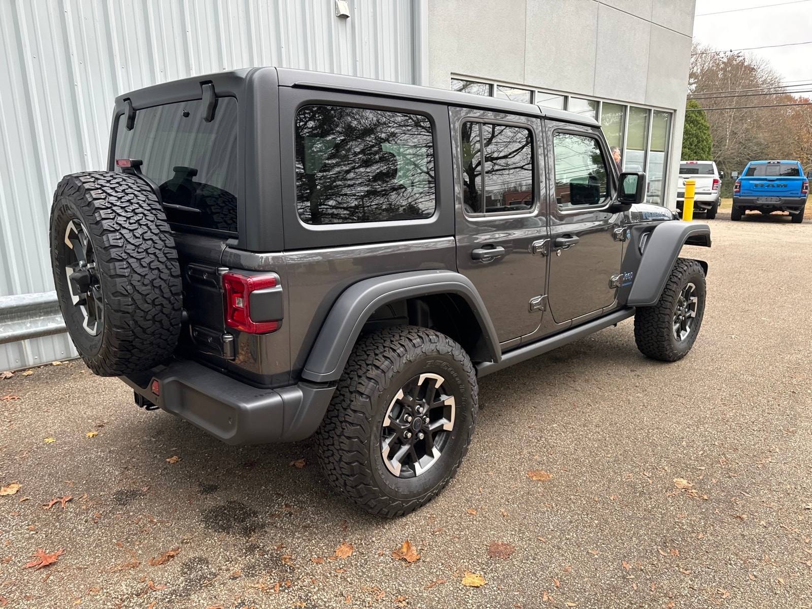 2024 Granite Crystal Jeep Wrangler 4xe 4-DOOR RUBICON 4X4 SUV