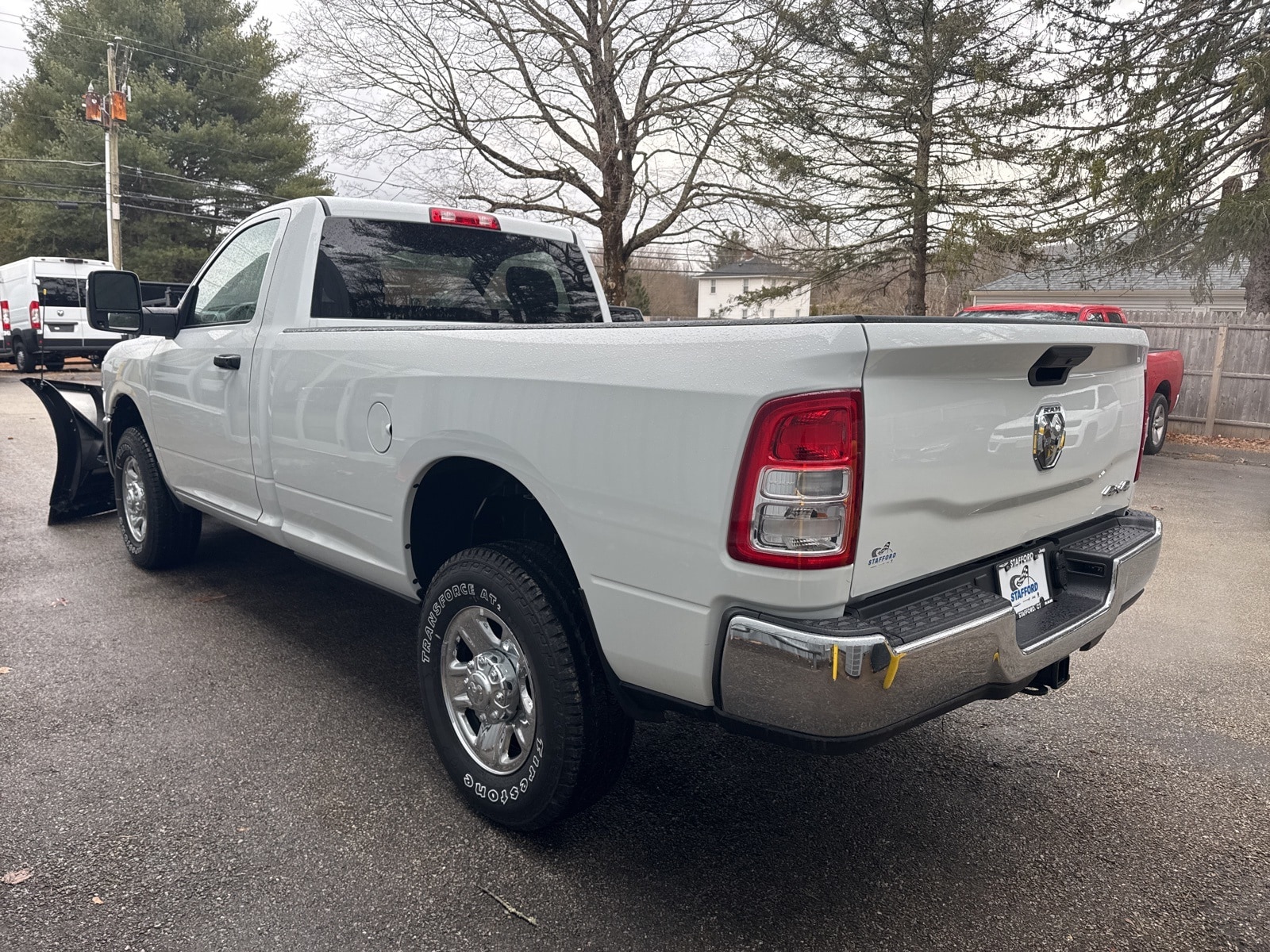 2024 Bright White Ram 3500 TRADESMAN REGULAR CAB 4X4 8' BOX 4X4 Truck