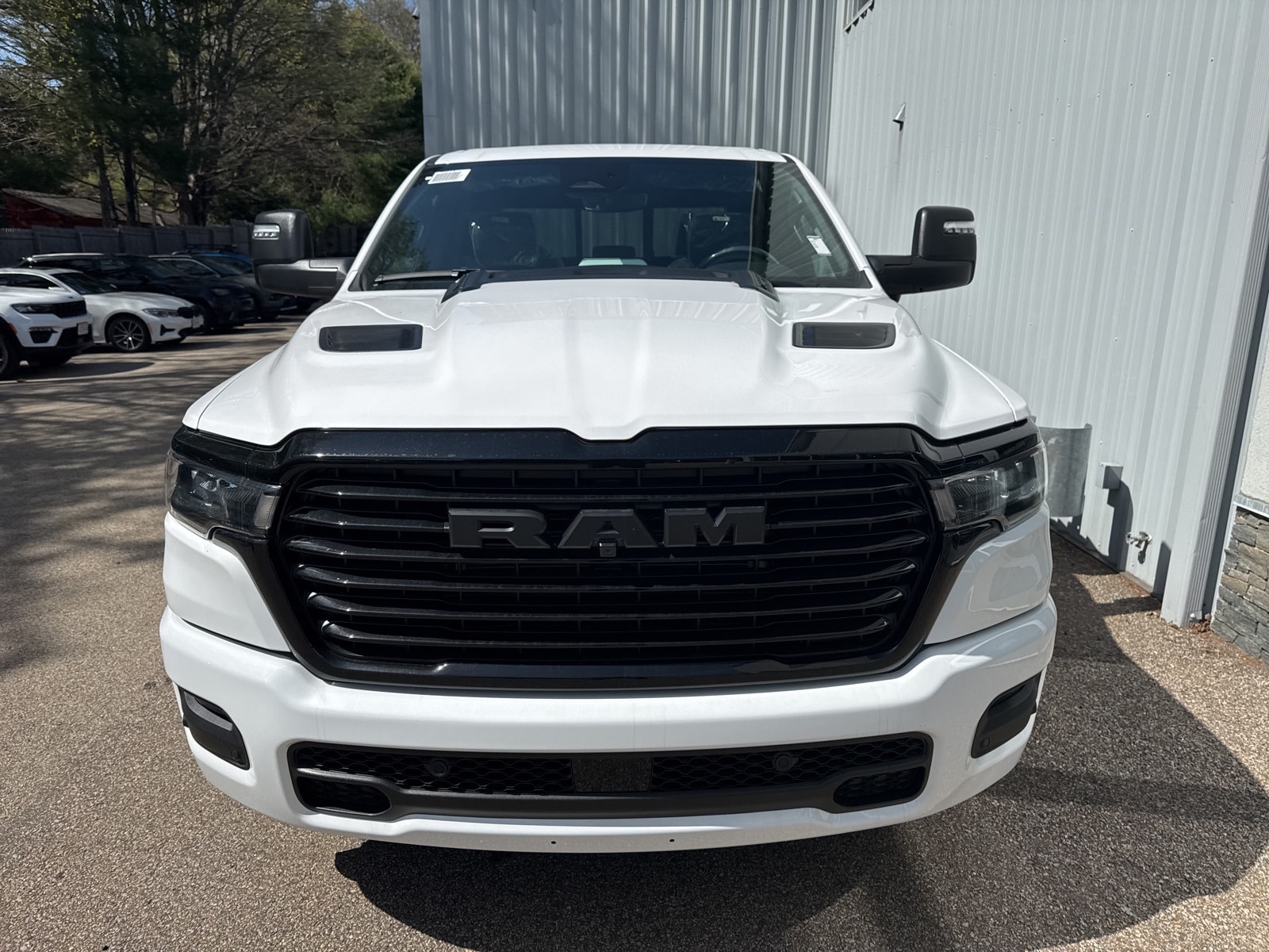 2025 Bright White Ram 1500 LARAMIE CREW CAB 4X4 5'7 BOX 4X4 Truck