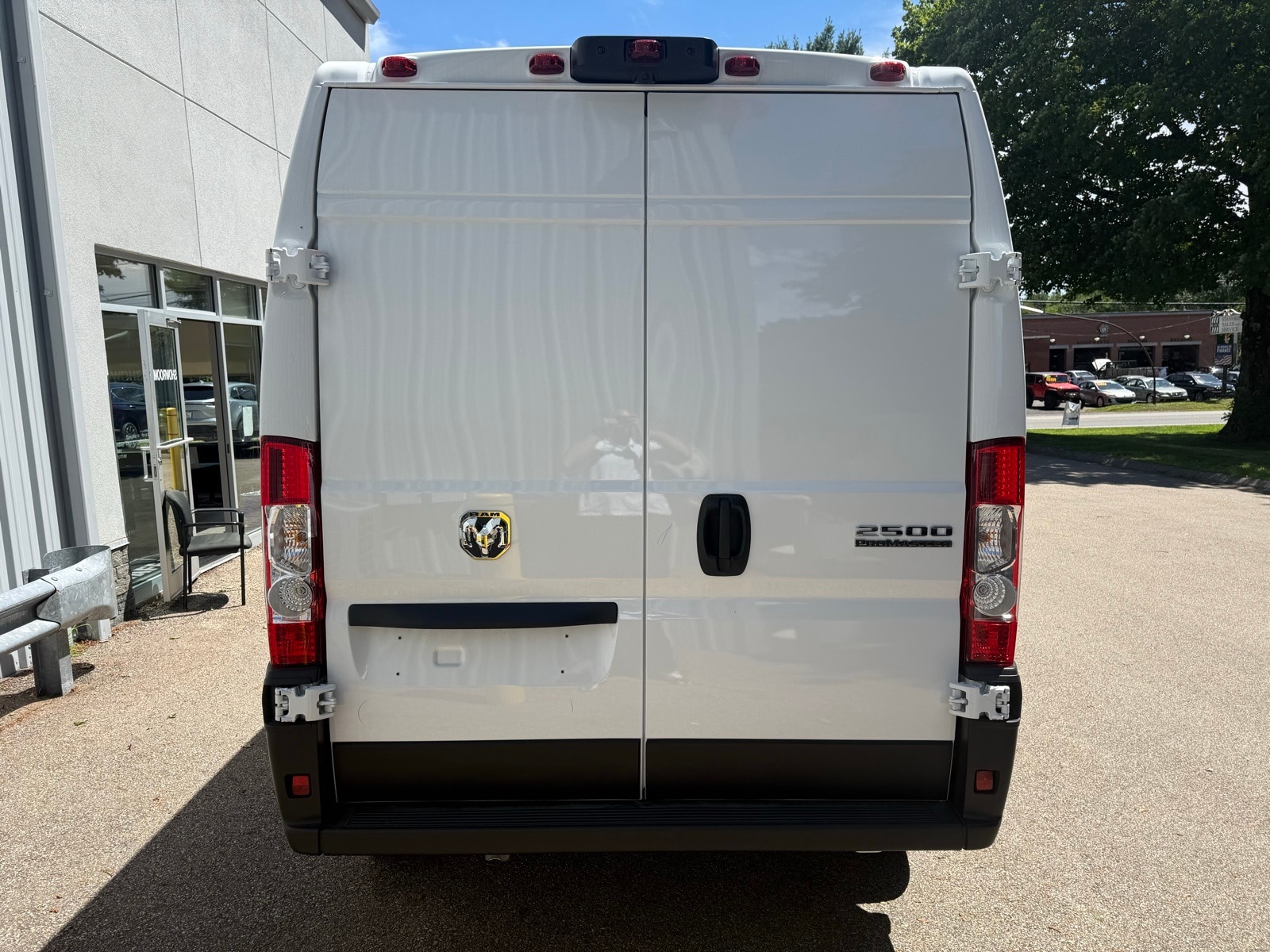 2025 Bright White Ram ProMaster Cargo Van PROMASTER 2500 TRADESMAN CARGO VAN HIGH ROOF 159' FWD Van